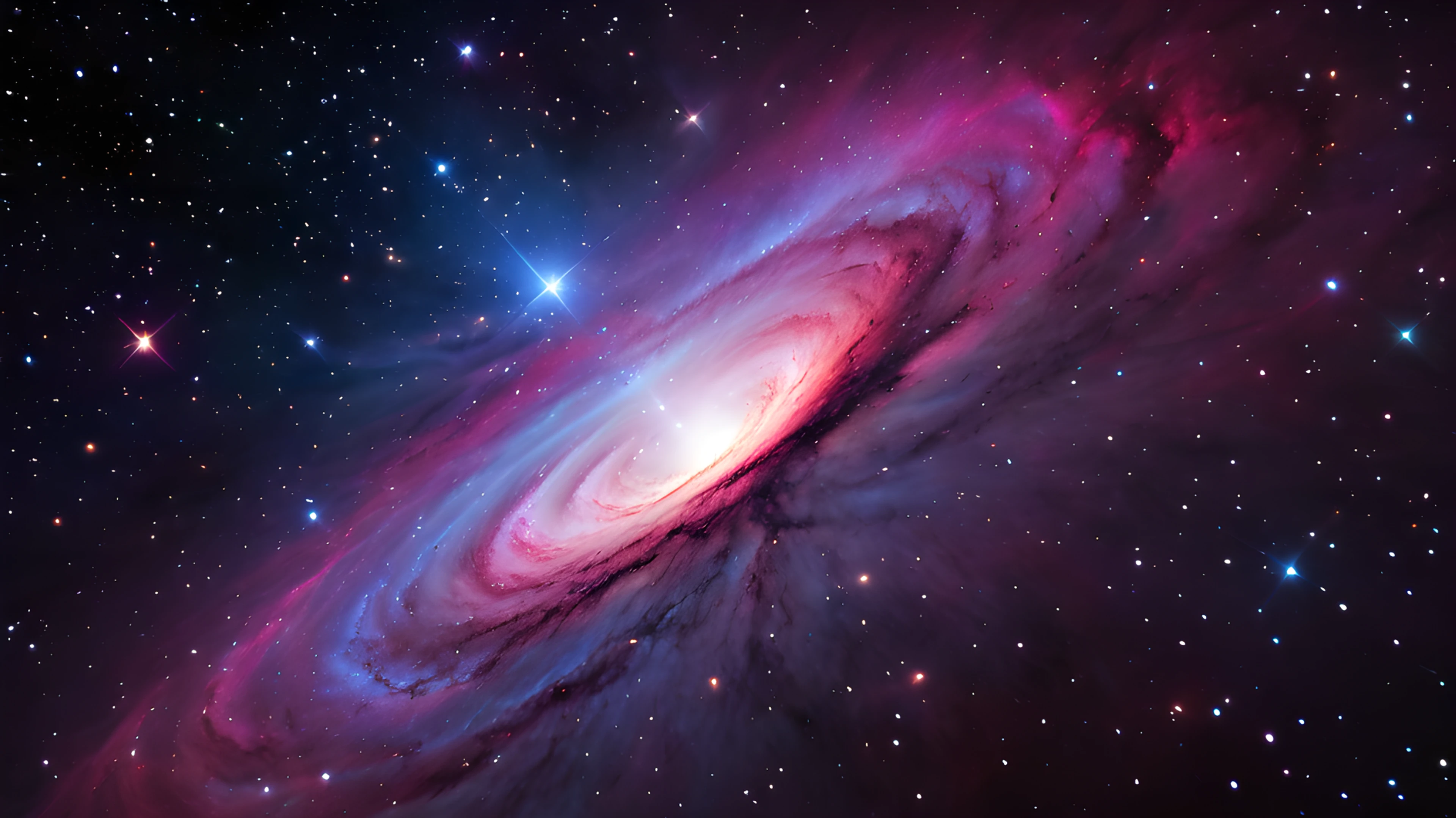 4K Space Nebula galaxy 2025-10-18