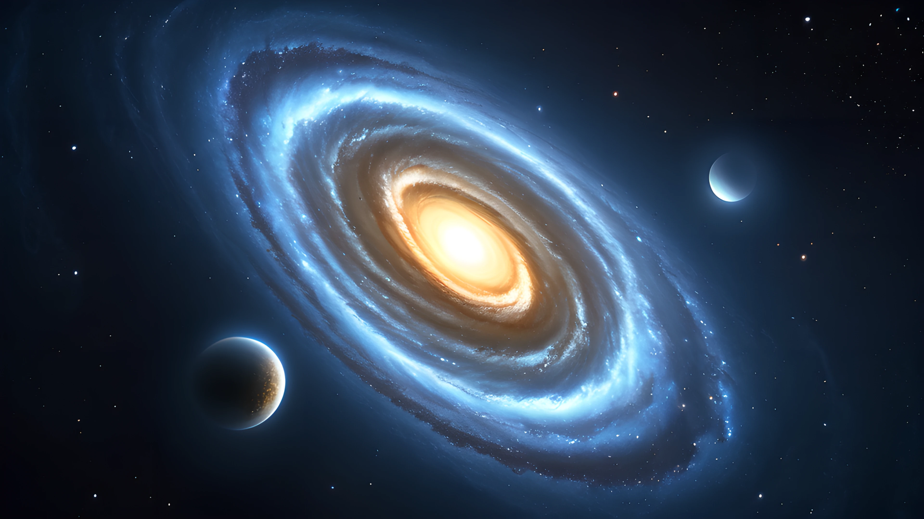 4K Space Nebula planet 2025-10-18