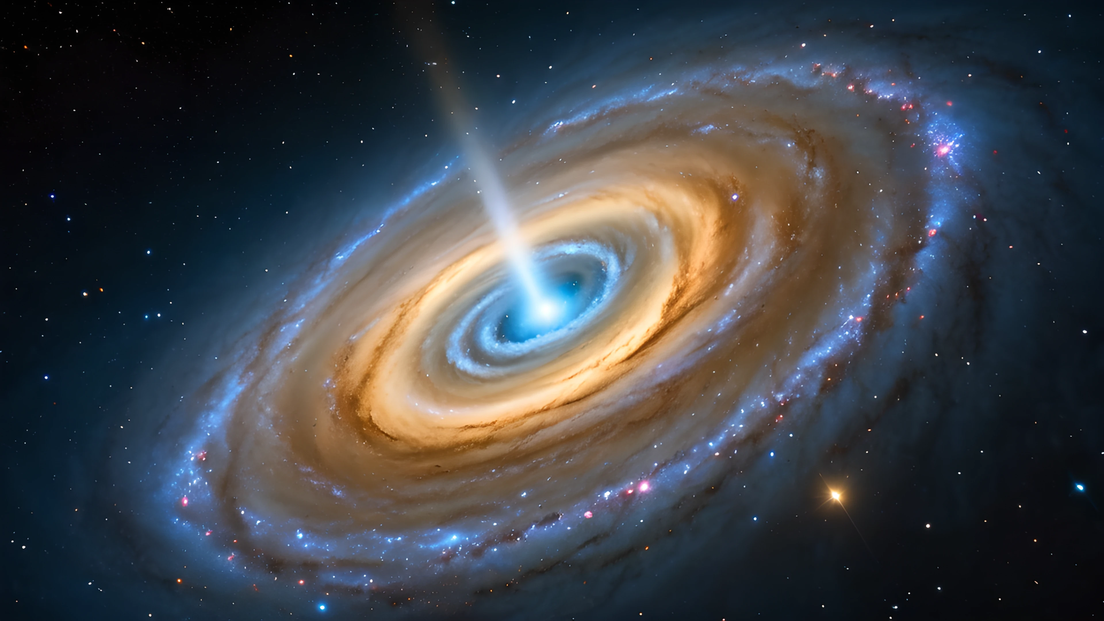 4K Space Nebula star cluster 2025-10-18