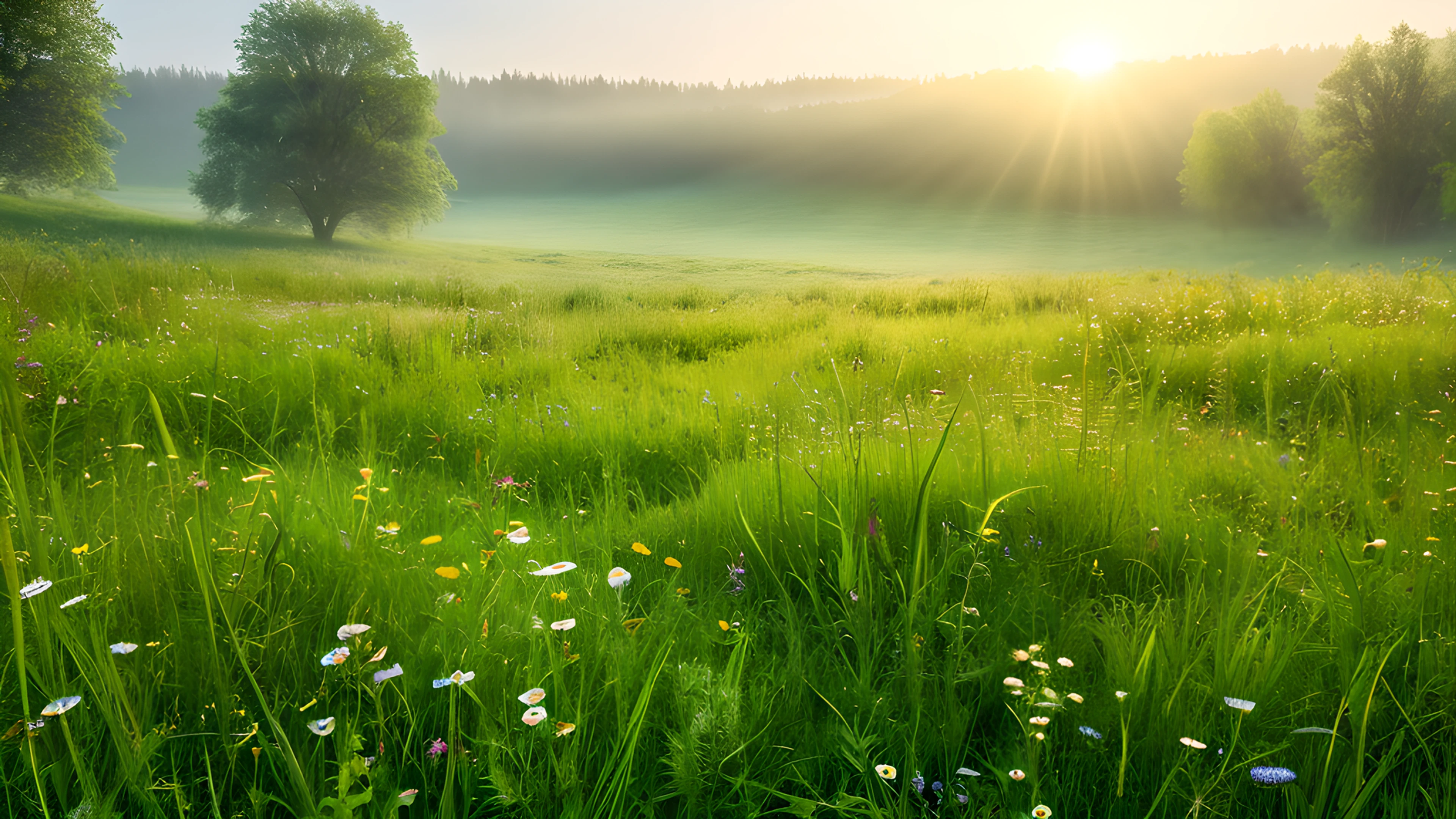 4K Spring Meadow grass 2025-10-18