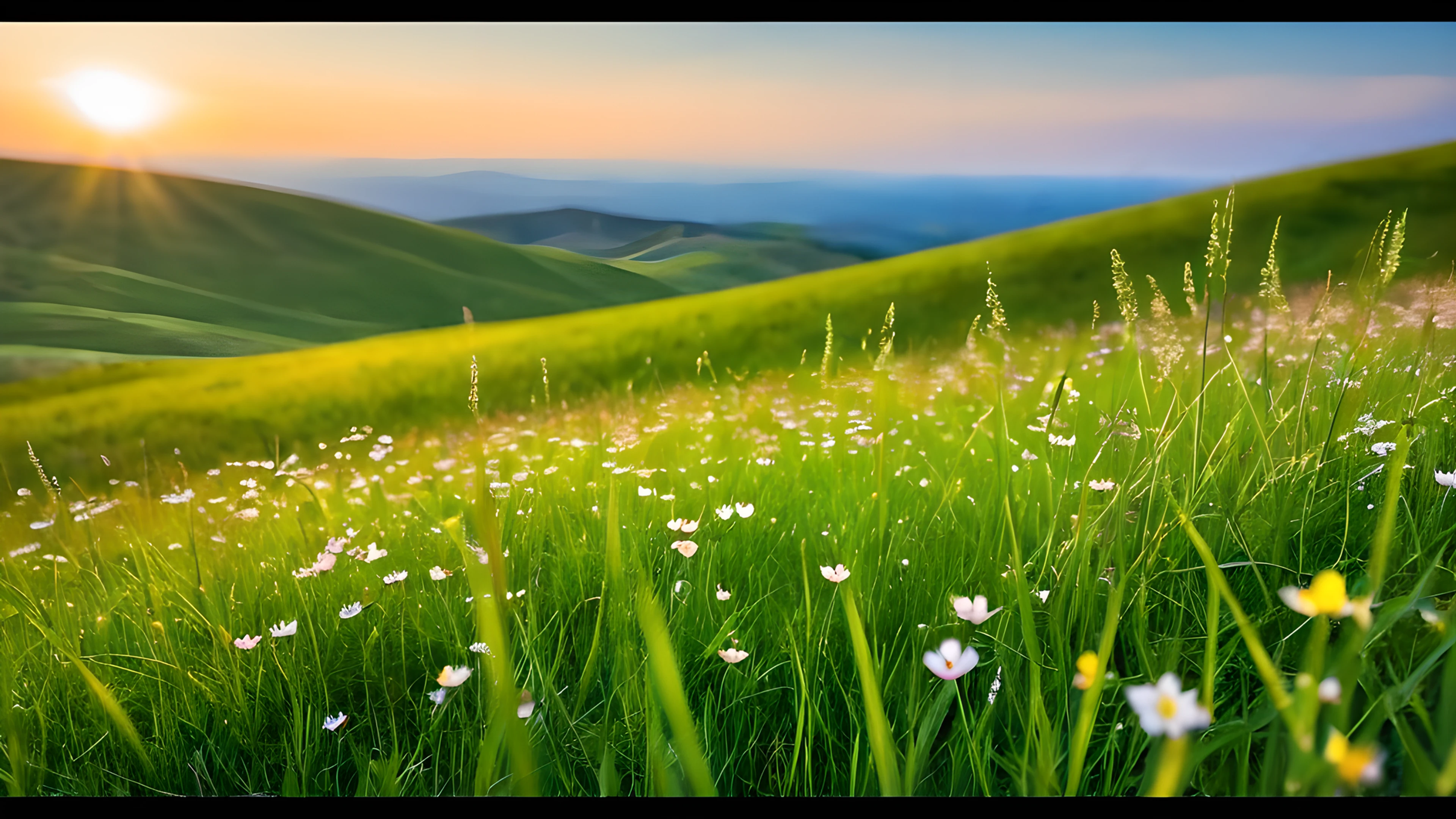 4K Spring Meadow grass 2025-10-18