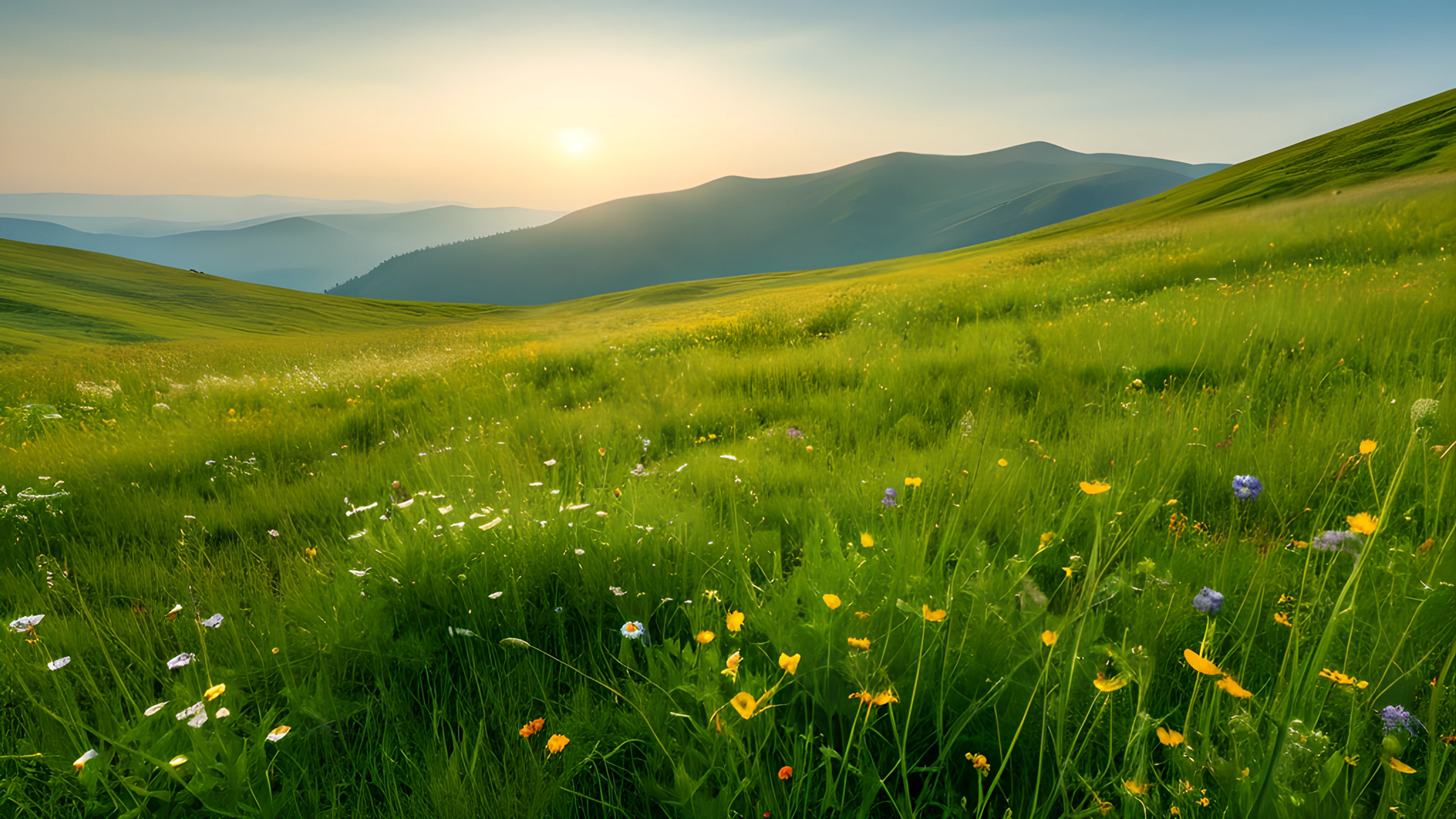 4K Spring Meadow hills 2025-10-18