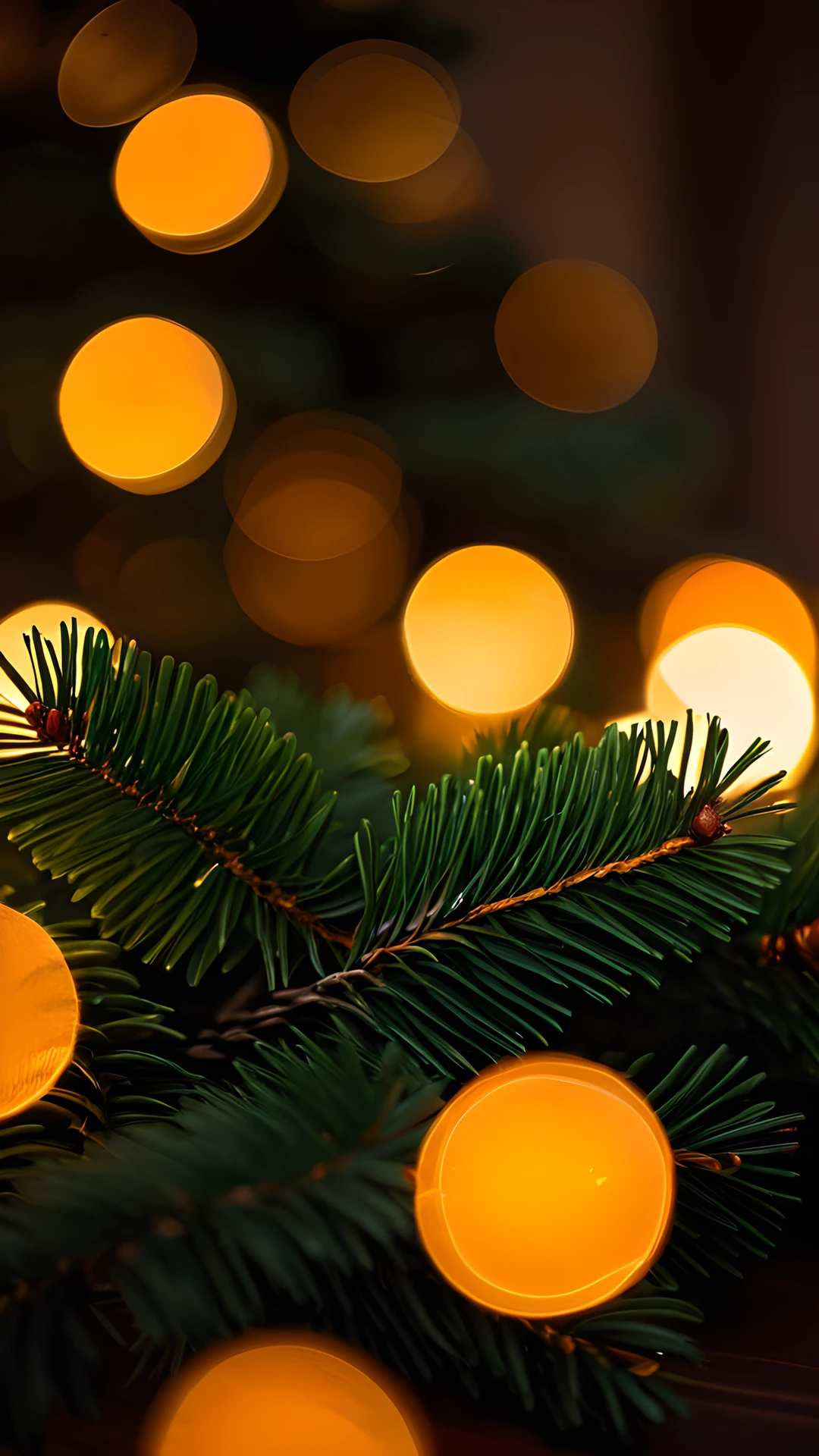 Christmas Cozy Lights (Mobile) fir branches 2025-10-18