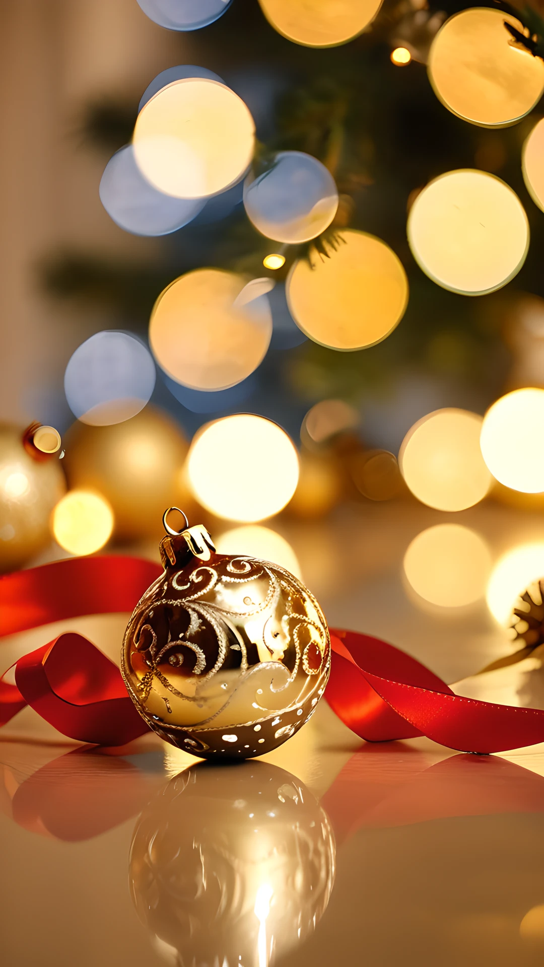 Christmas Cozy Lights (Mobile) ribbons 2025-10-18