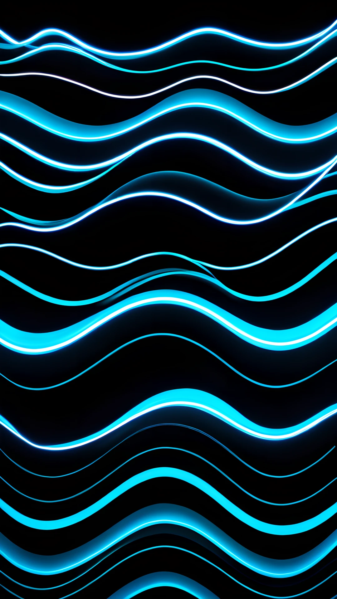 Dark AMOLED Abstract (Mobile & Desktop) waves 2025-10-18