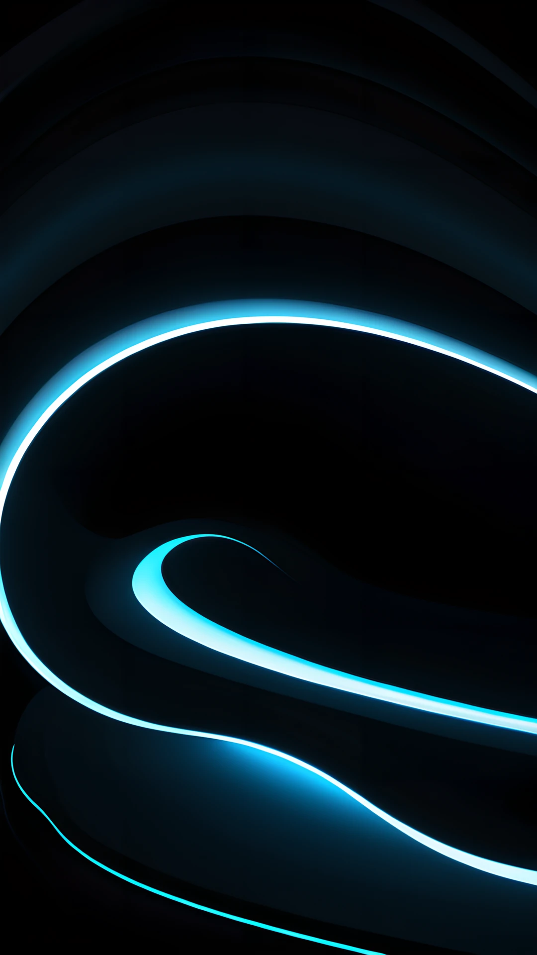 Dark AMOLED Abstract (Mobile & Desktop) waves 2025-10-18