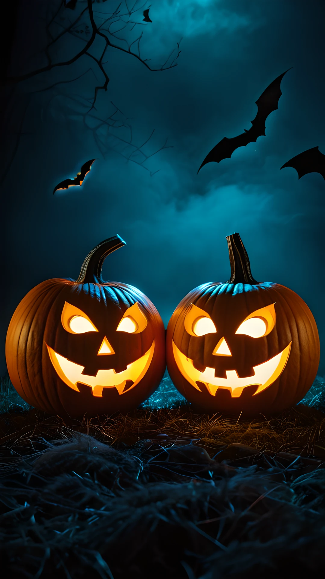 Halloween Neon Pumpkins (Mobile) bats 2025-10-18