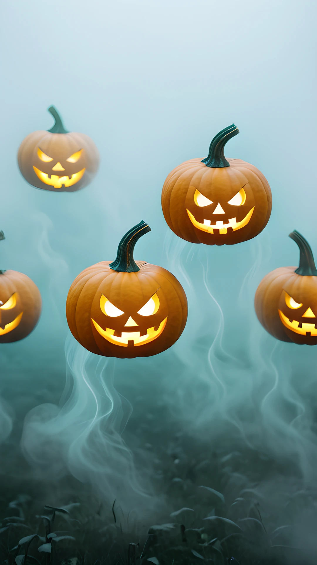 Halloween Neon Pumpkins (Mobile) jack-o'-lantern 2025-10-18