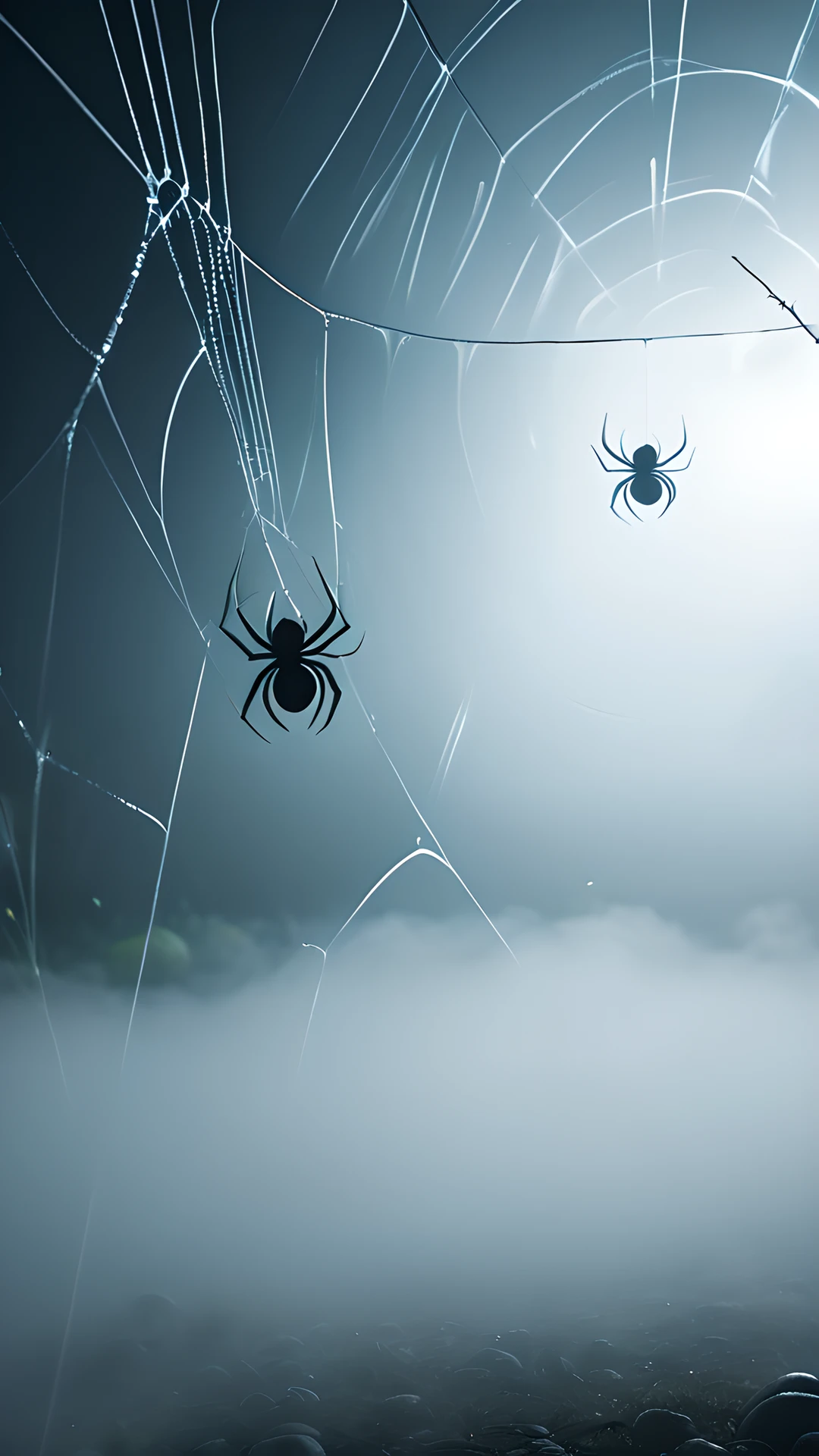 Halloween Neon Pumpkins (Mobile) spider webs 2025-10-18