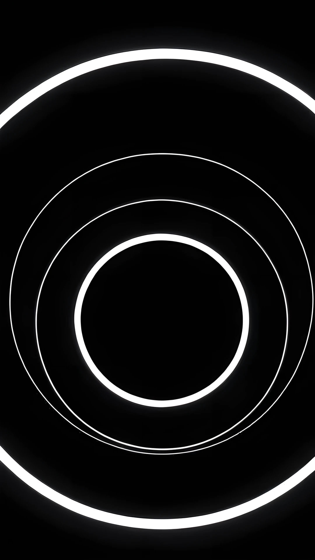 iPhone AMOLED Black Minimal circles 2025-10-18