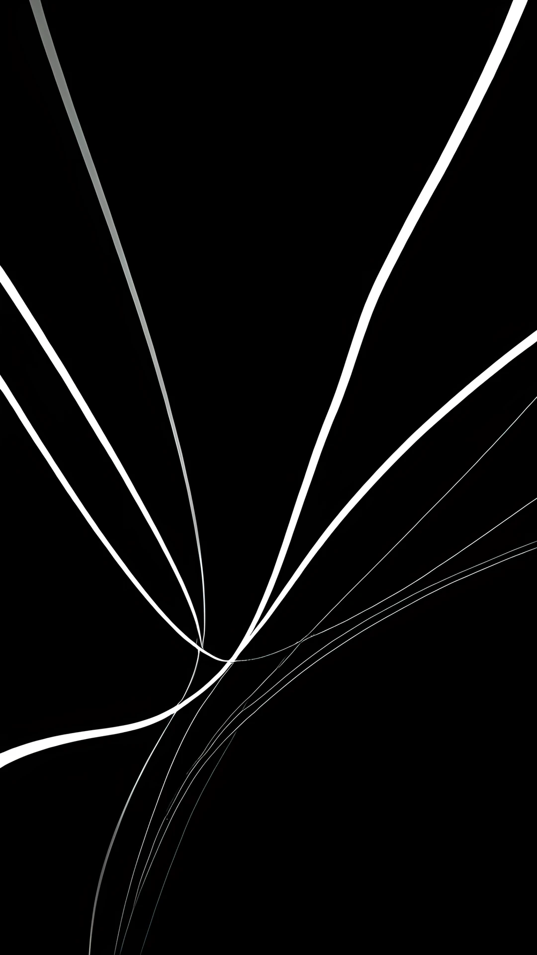 iPhone AMOLED Black Minimal lines 2025-10-18