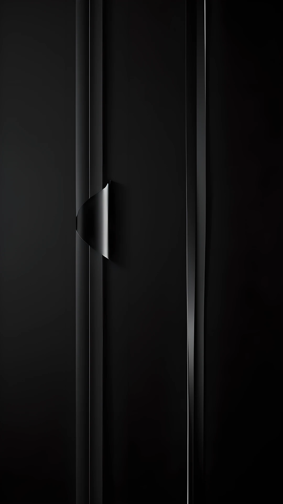 iPhone AMOLED Black Minimal ribbons 2025-10-18