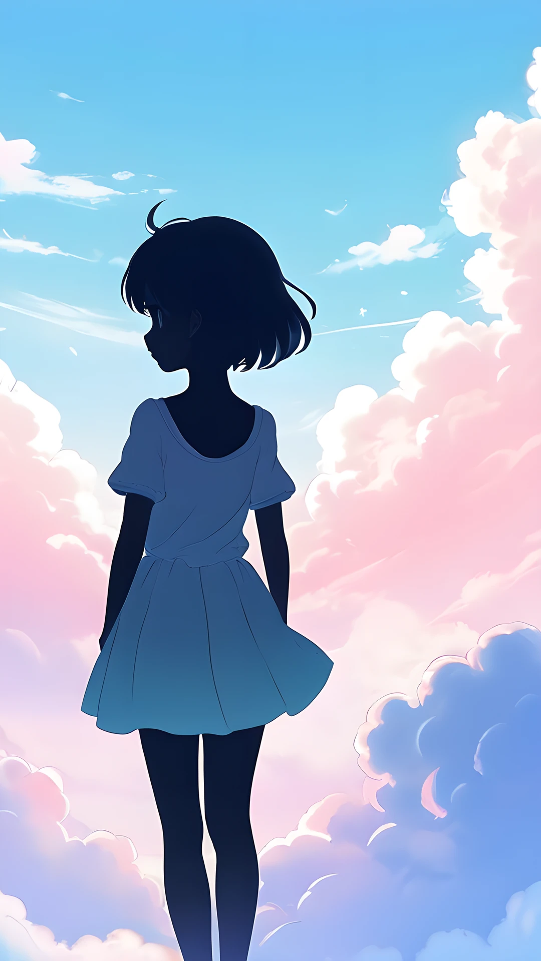 iPhone Anime Aesthetic (Safe) girl silhouette 2025-10-18