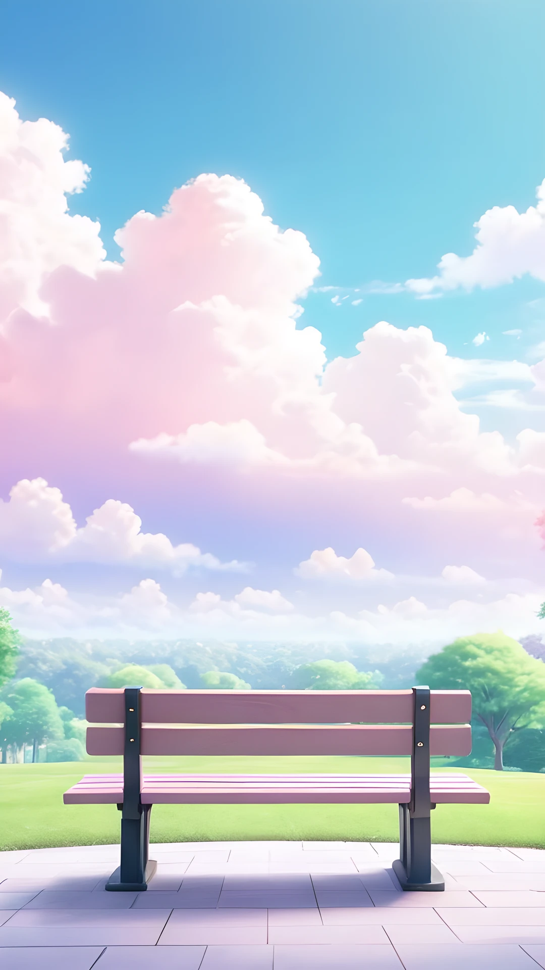 iPhone Anime Aesthetic (Safe) park bench 2025-10-18