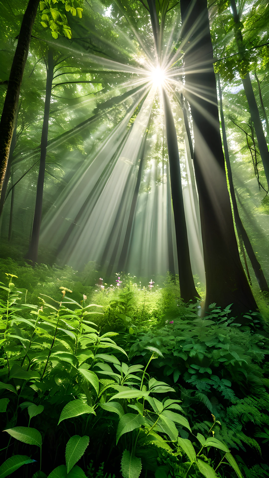 iPhone Nature Green Forest wildflowers 2025-10-18