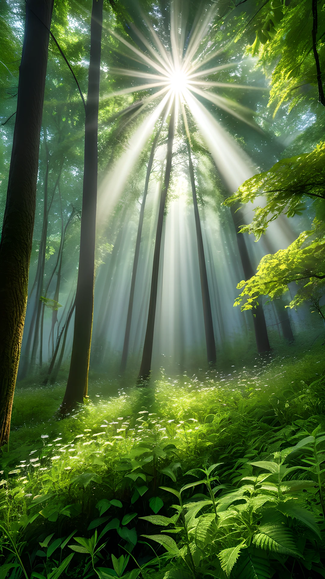 iPhone Nature Green Forest wildflowers 2025-10-18