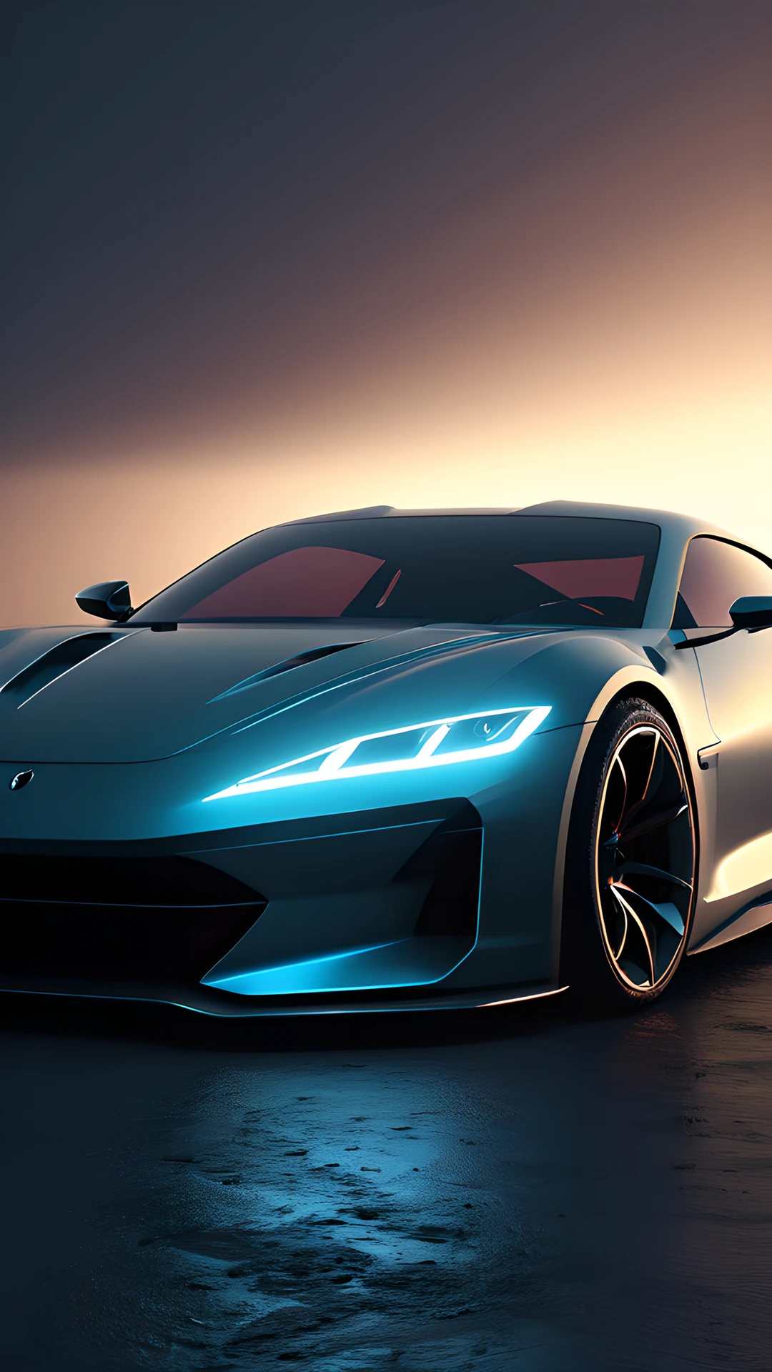 iPhone Supercar Dark headlights 2025-10-18