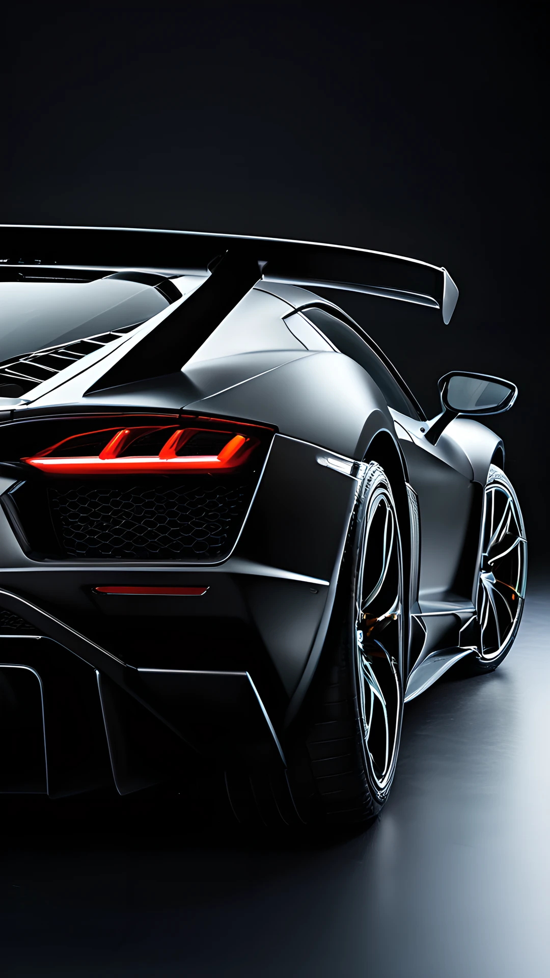 iPhone Supercar Dark rear spoiler 2025-10-18