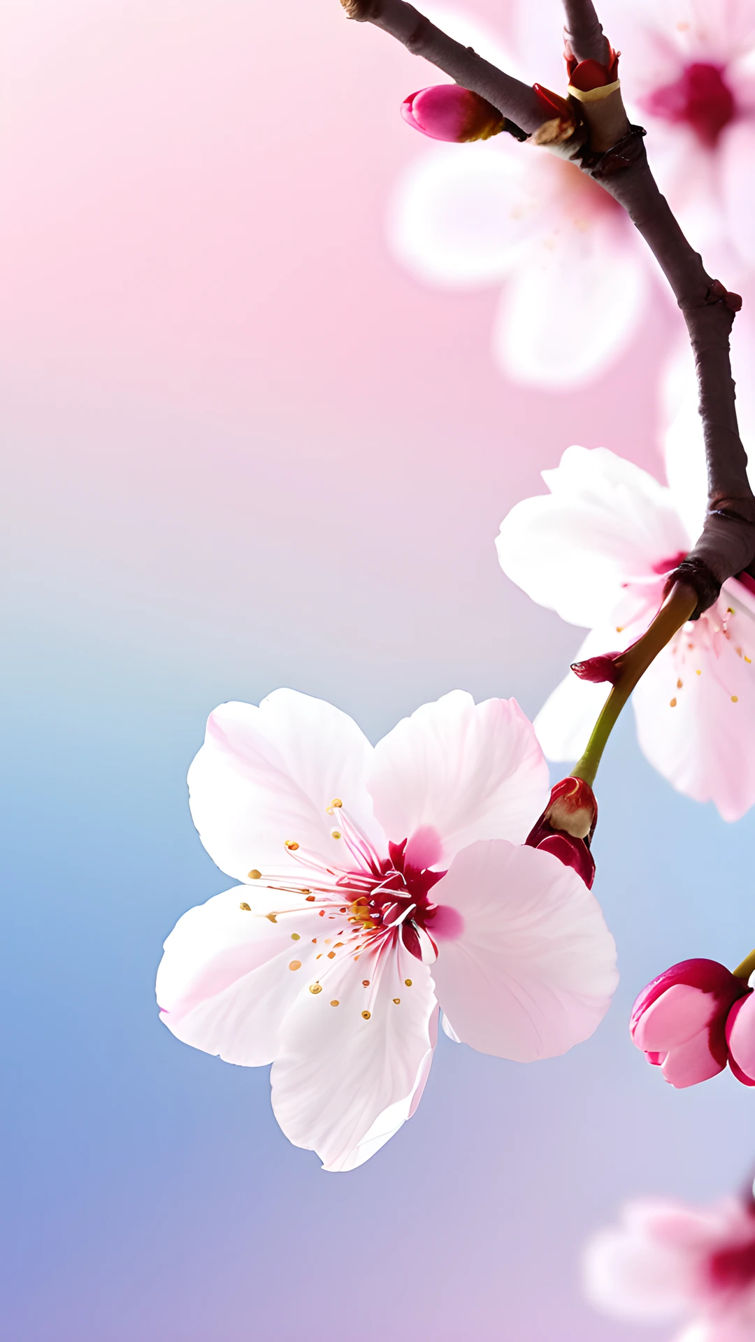 Spring Pastel Blossoms (Mobile) cherry blossoms 2025-10-18