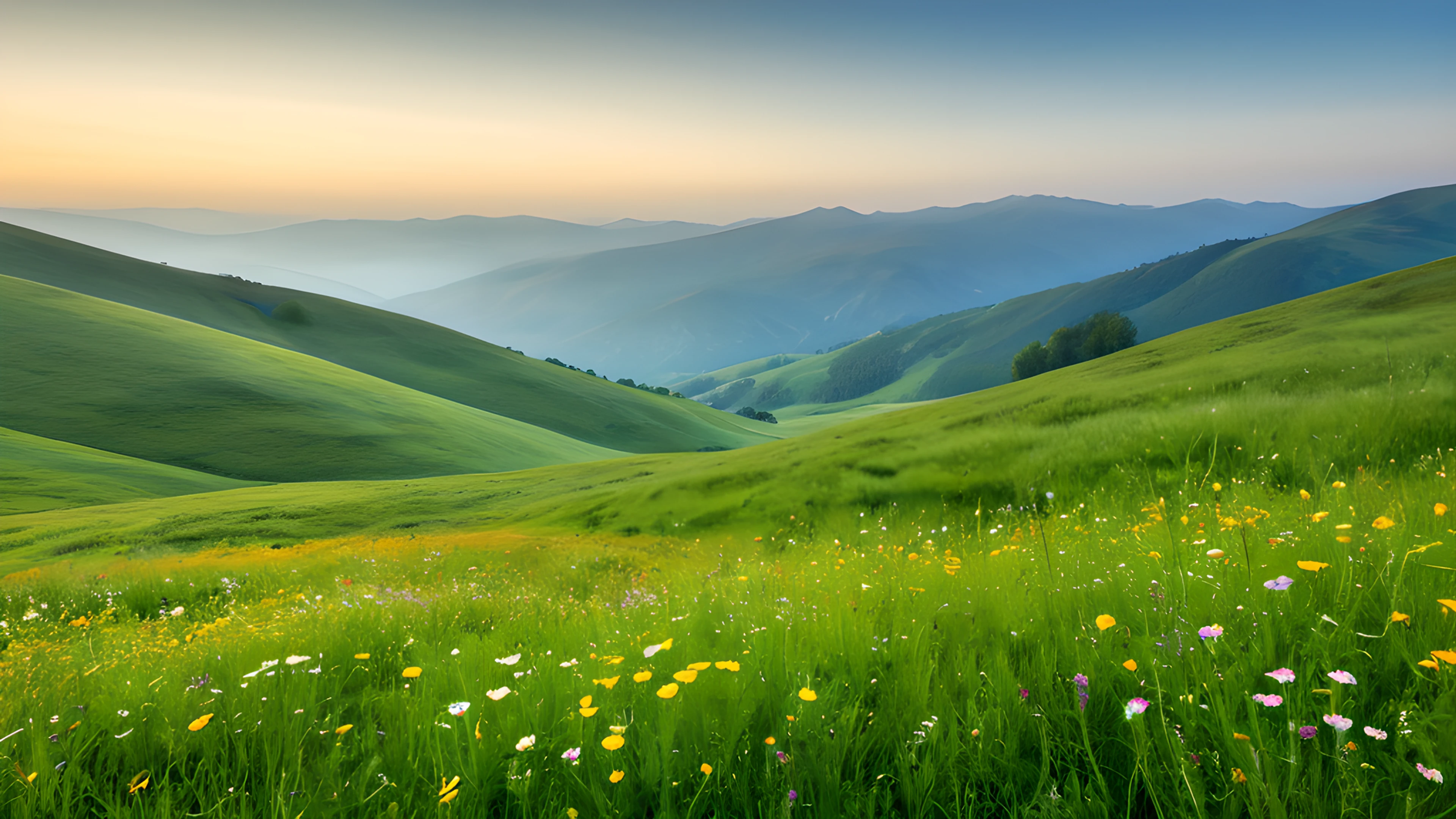 4K Spring Meadow hills 2025-10-20