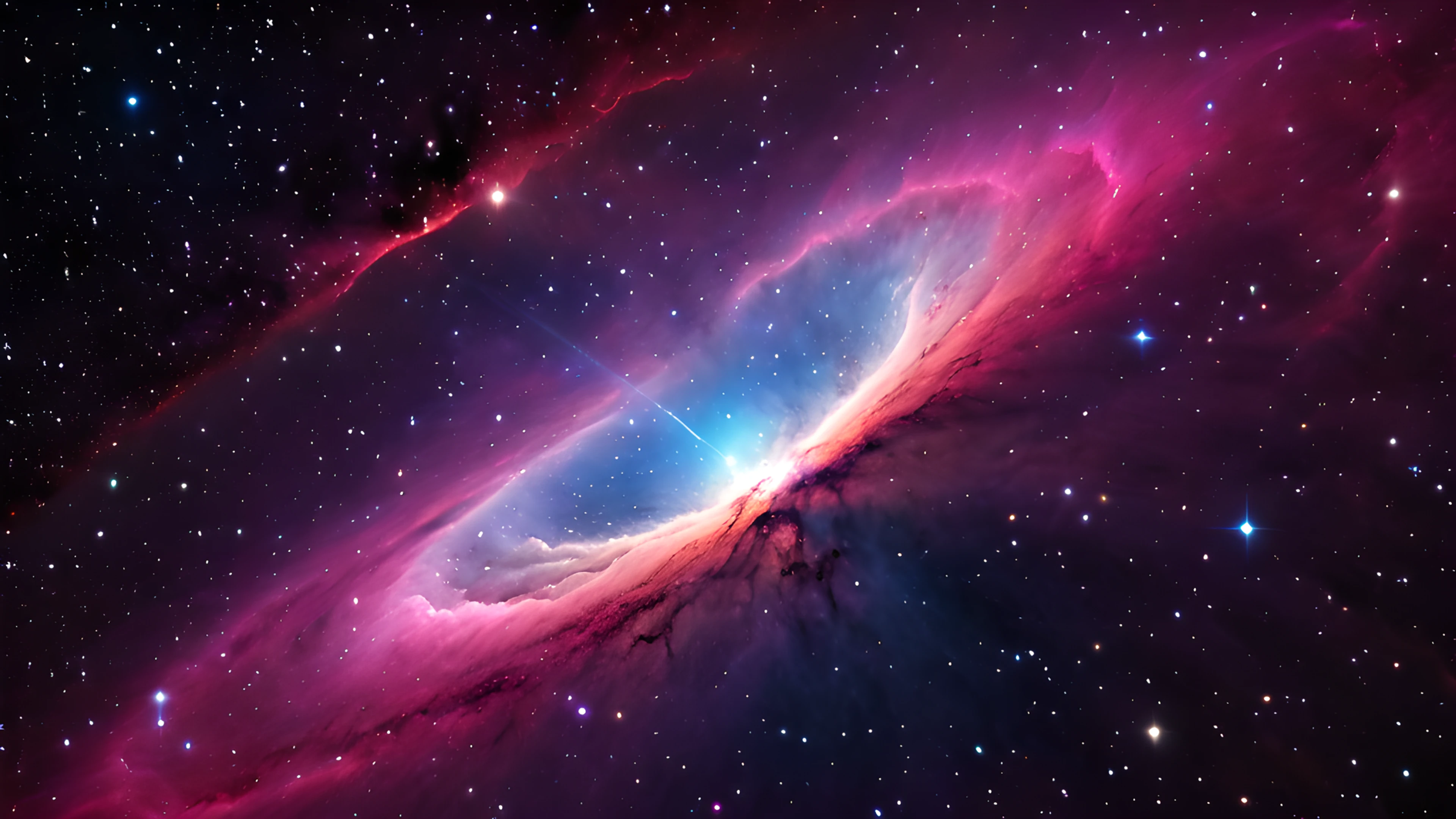 4K Space Nebula cosmic dust 2025-10-21