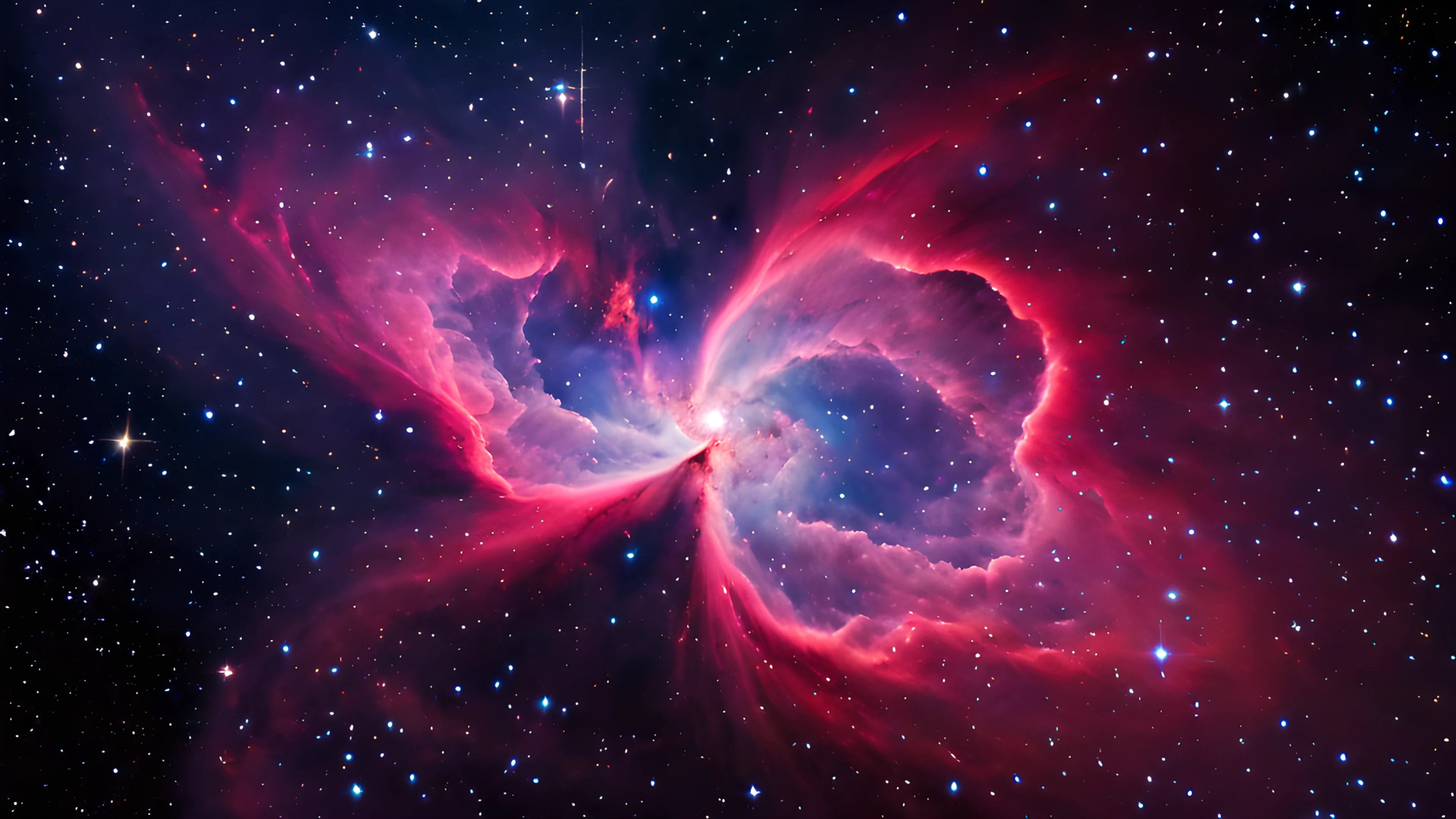 4K Space Nebula cosmic dust 2025-10-21