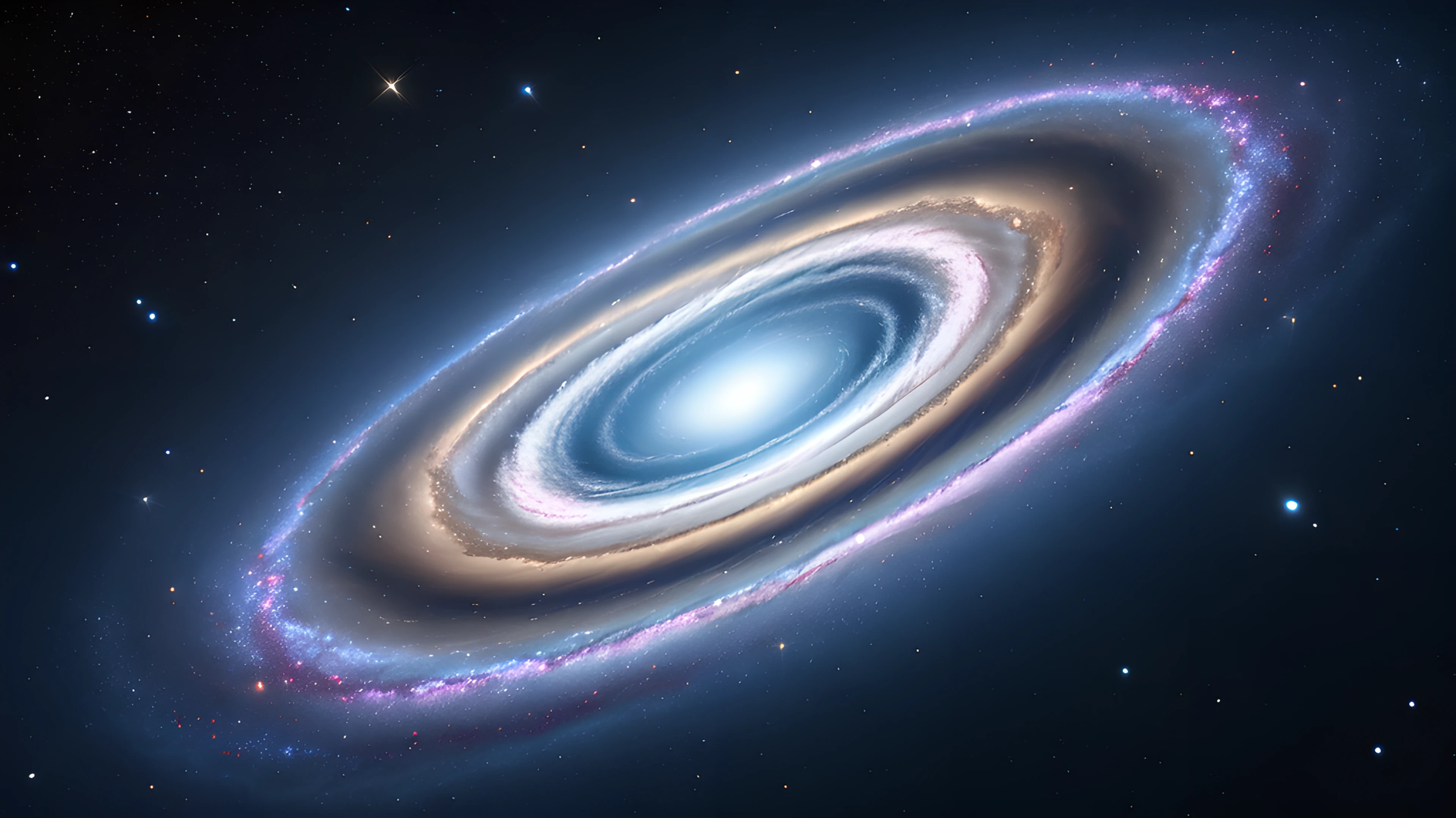 4K Space Nebula galaxy 2025-10-21