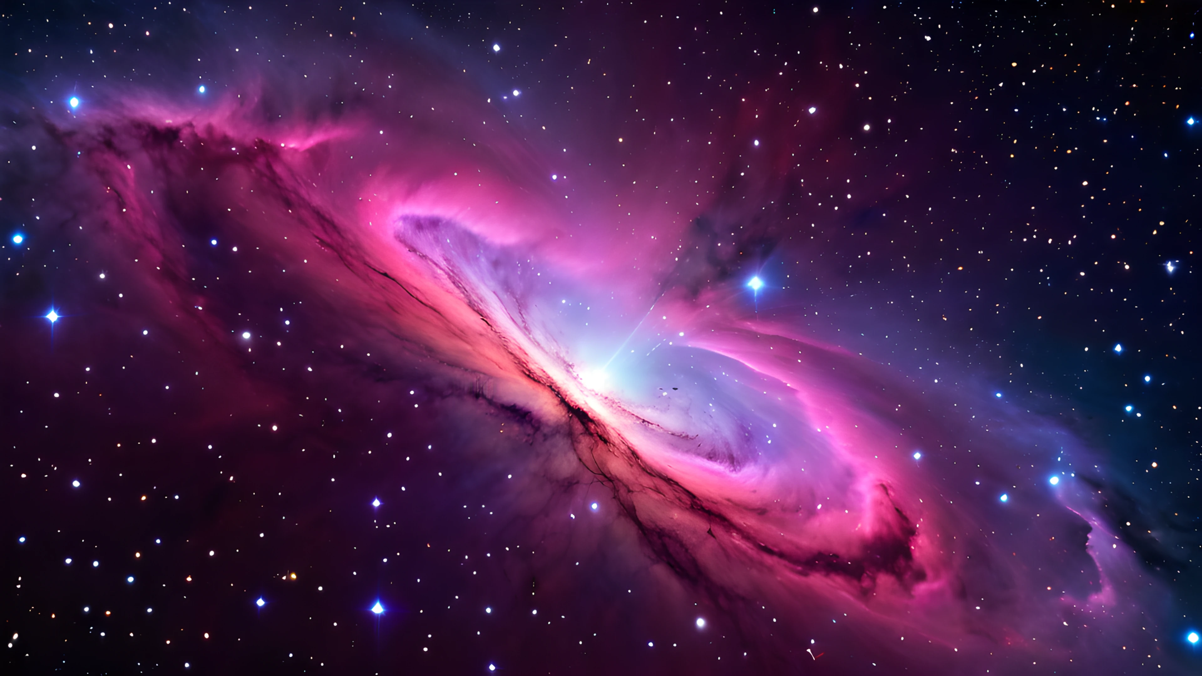 4K Space Nebula galaxy 2025-10-21