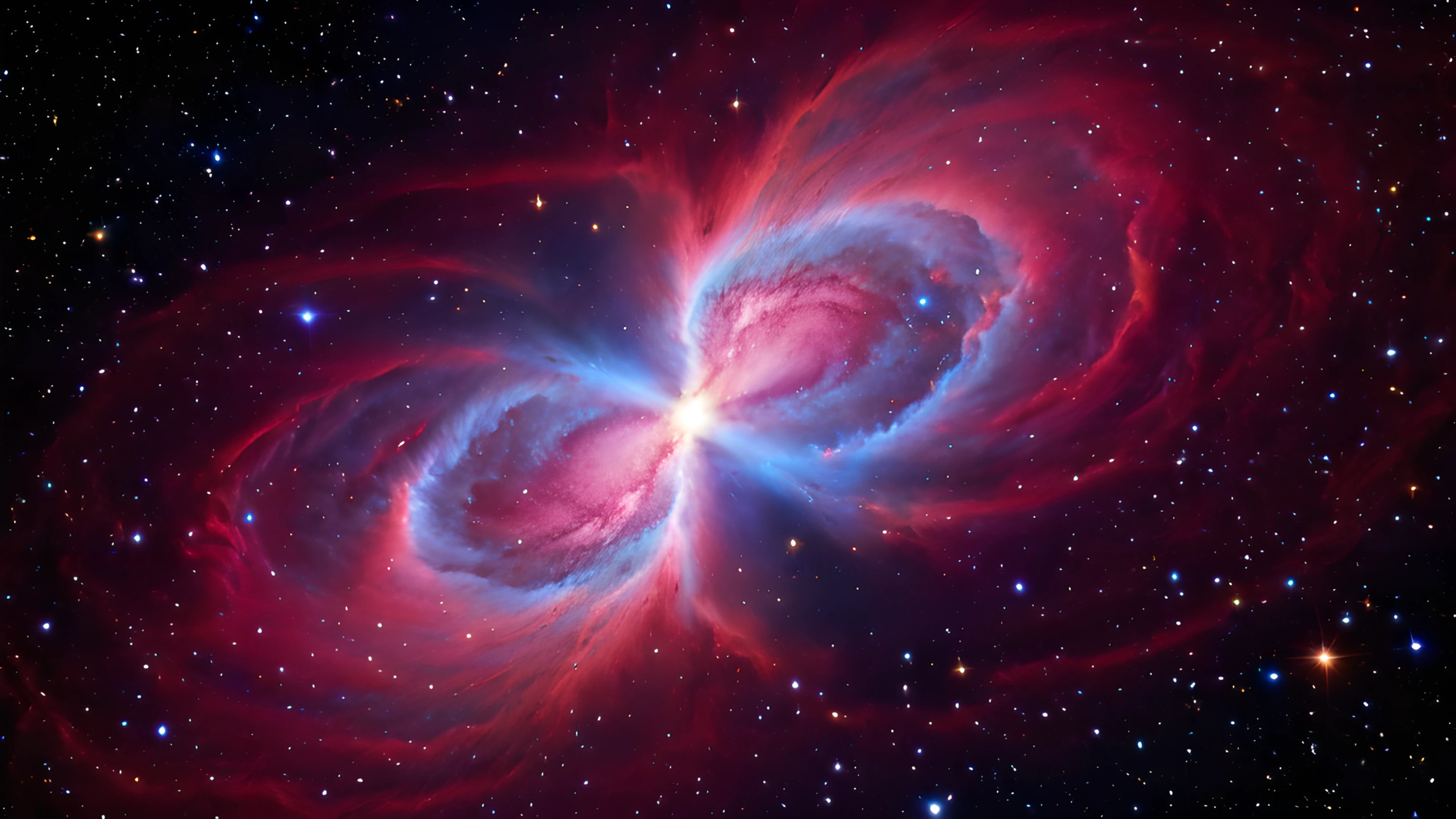 4K Space Nebula planet 2025-10-21