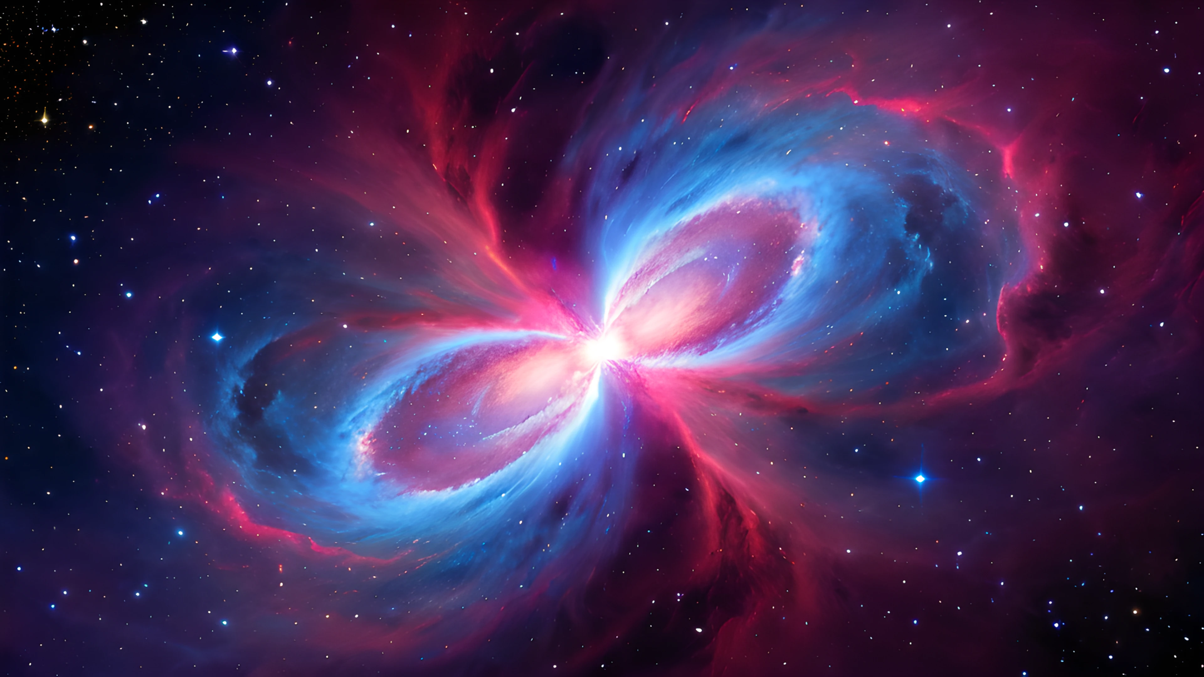 4K Space Nebula planet 2025-10-21