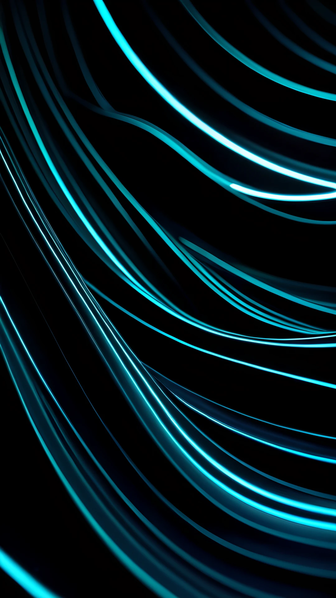 Dark AMOLED Abstract (Mobile & Desktop) waves 2025-10-21
