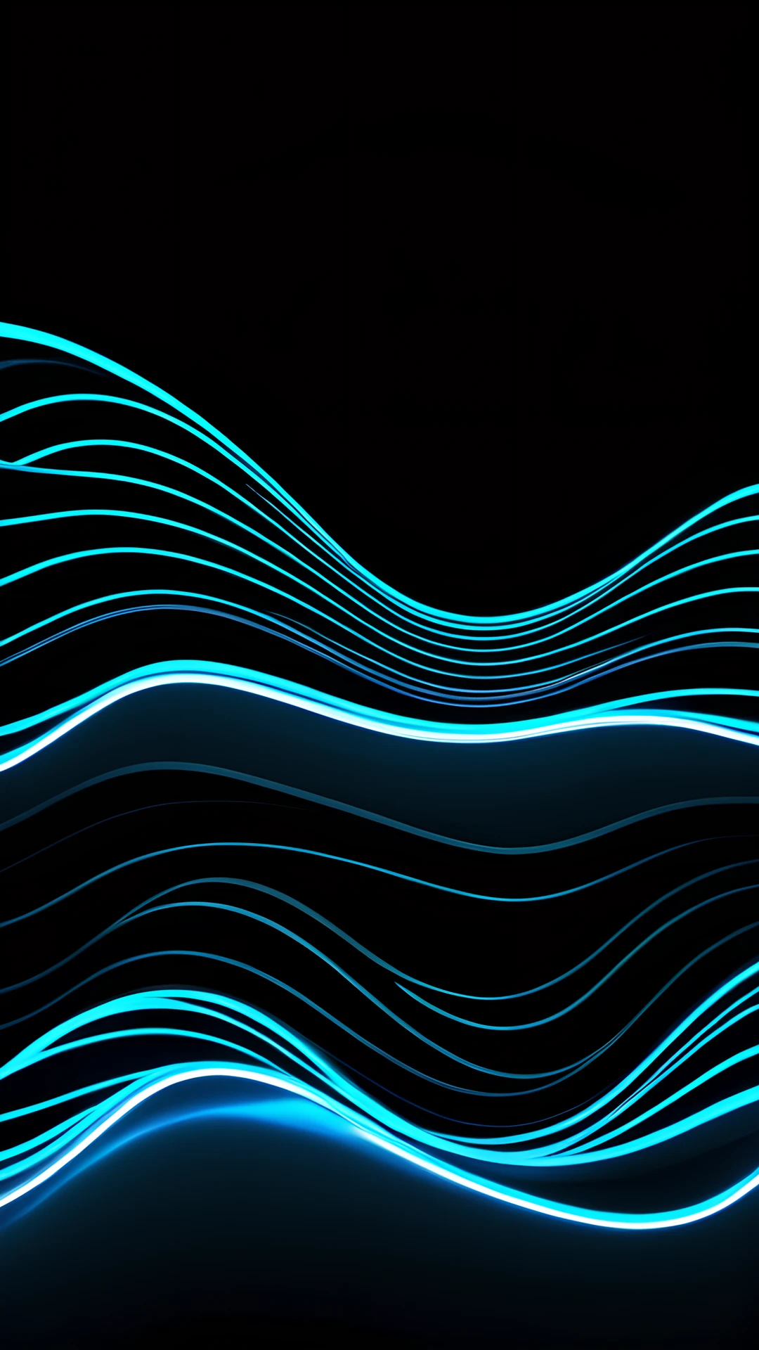 Dark AMOLED Abstract (Mobile & Desktop) waves 2025-10-21