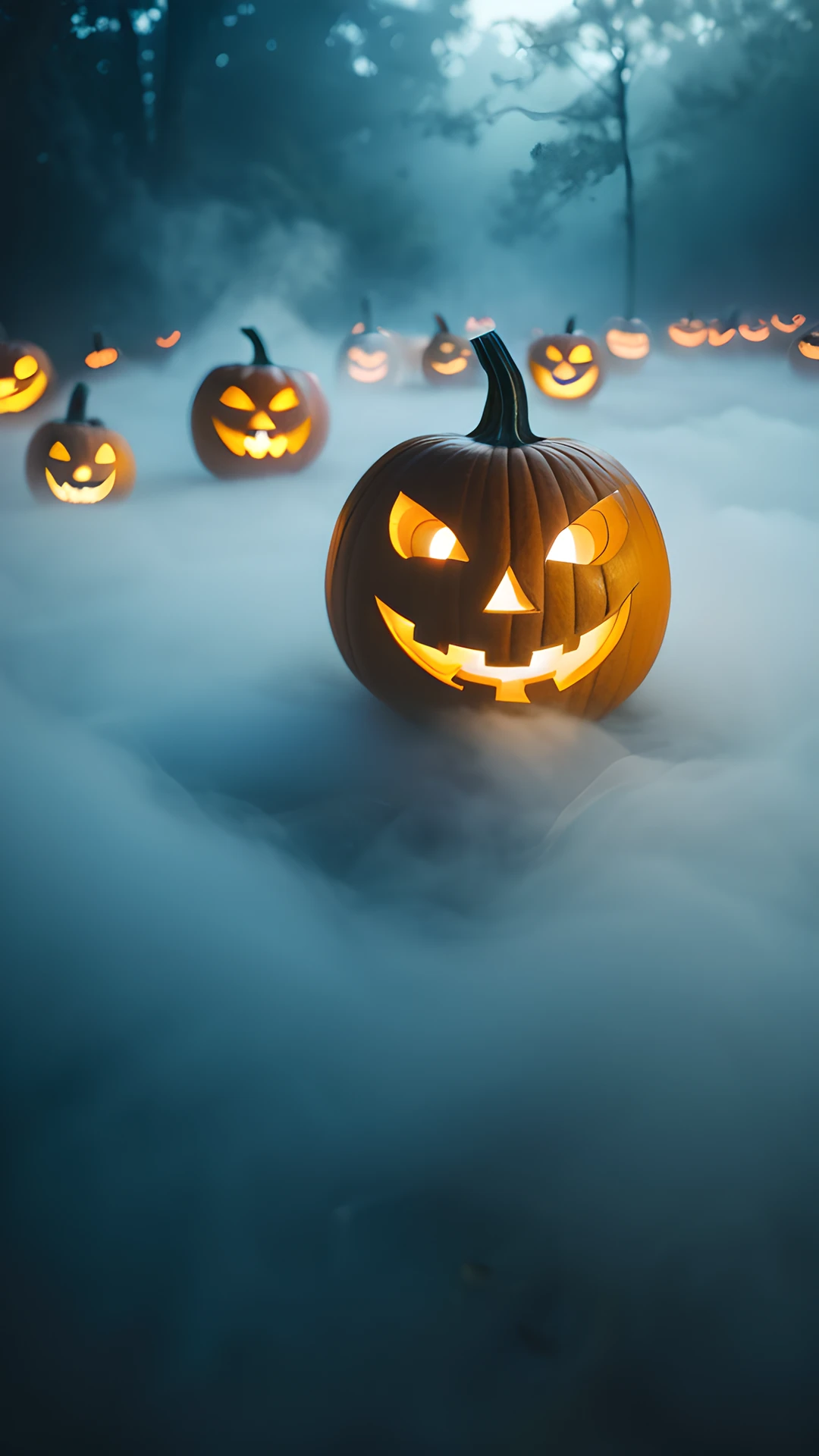 Halloween Neon Pumpkins (Mobile) jack-o'-lantern 2025-10-21