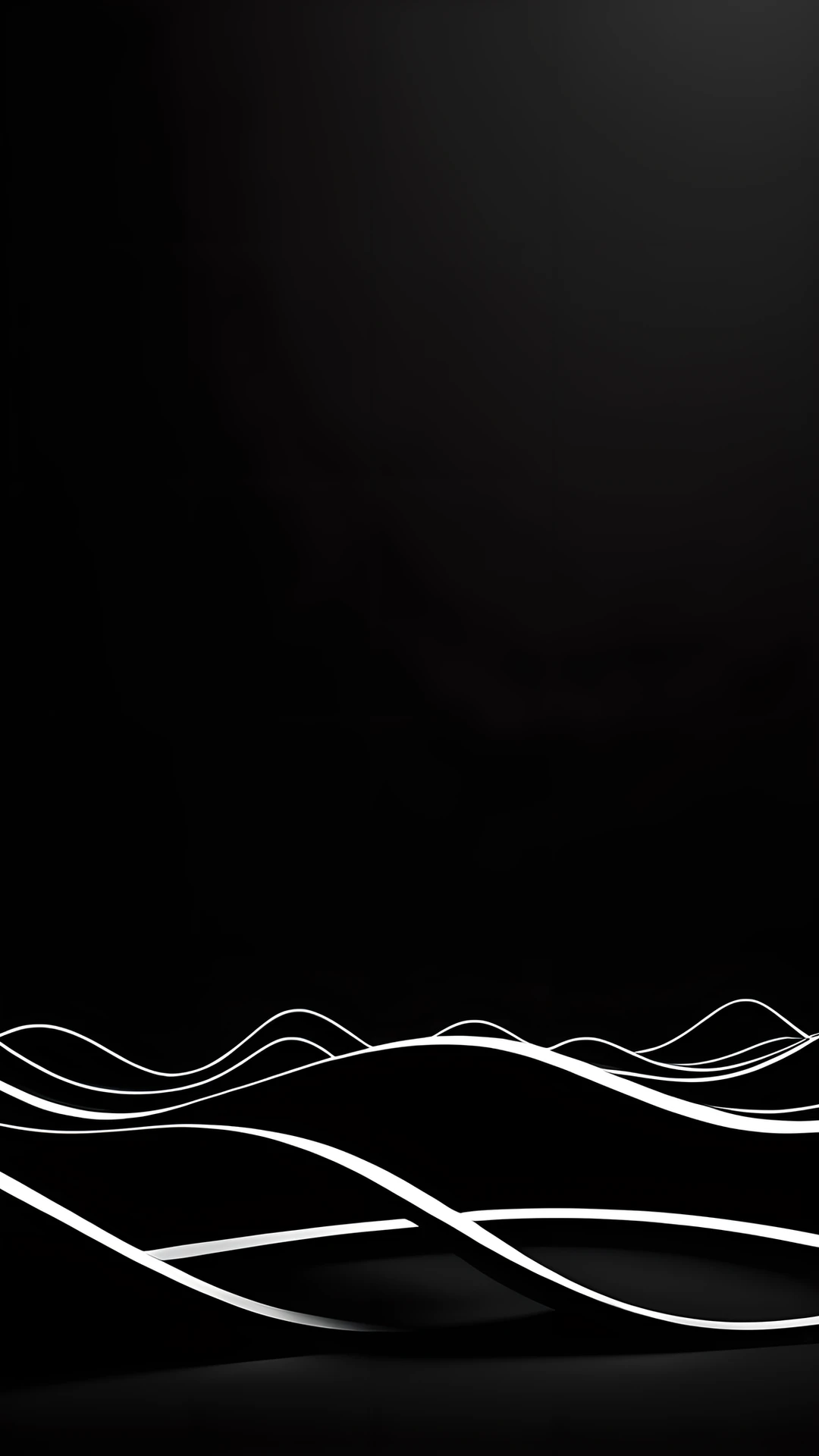 iPhone AMOLED Black Minimal waves 2025-10-21