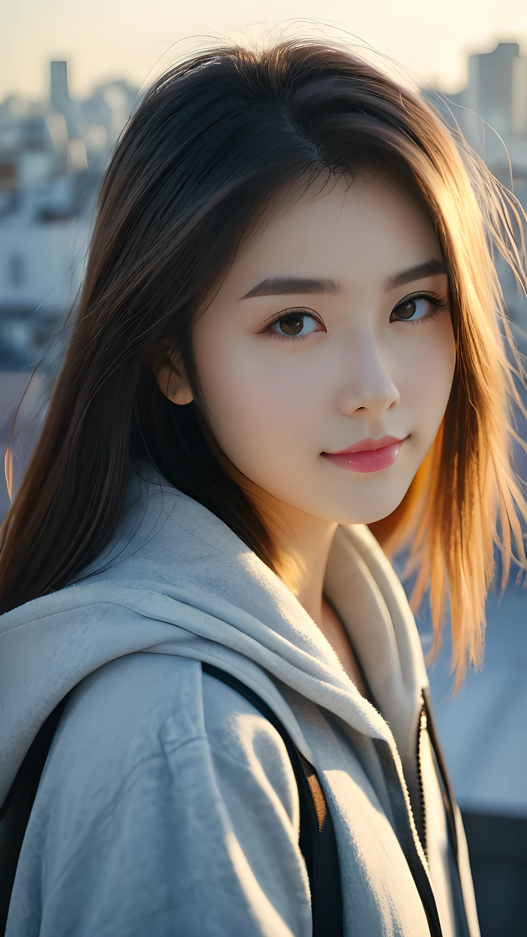 iPhone Anime Aesthetic (Safe) city rooftop 2025-10-21