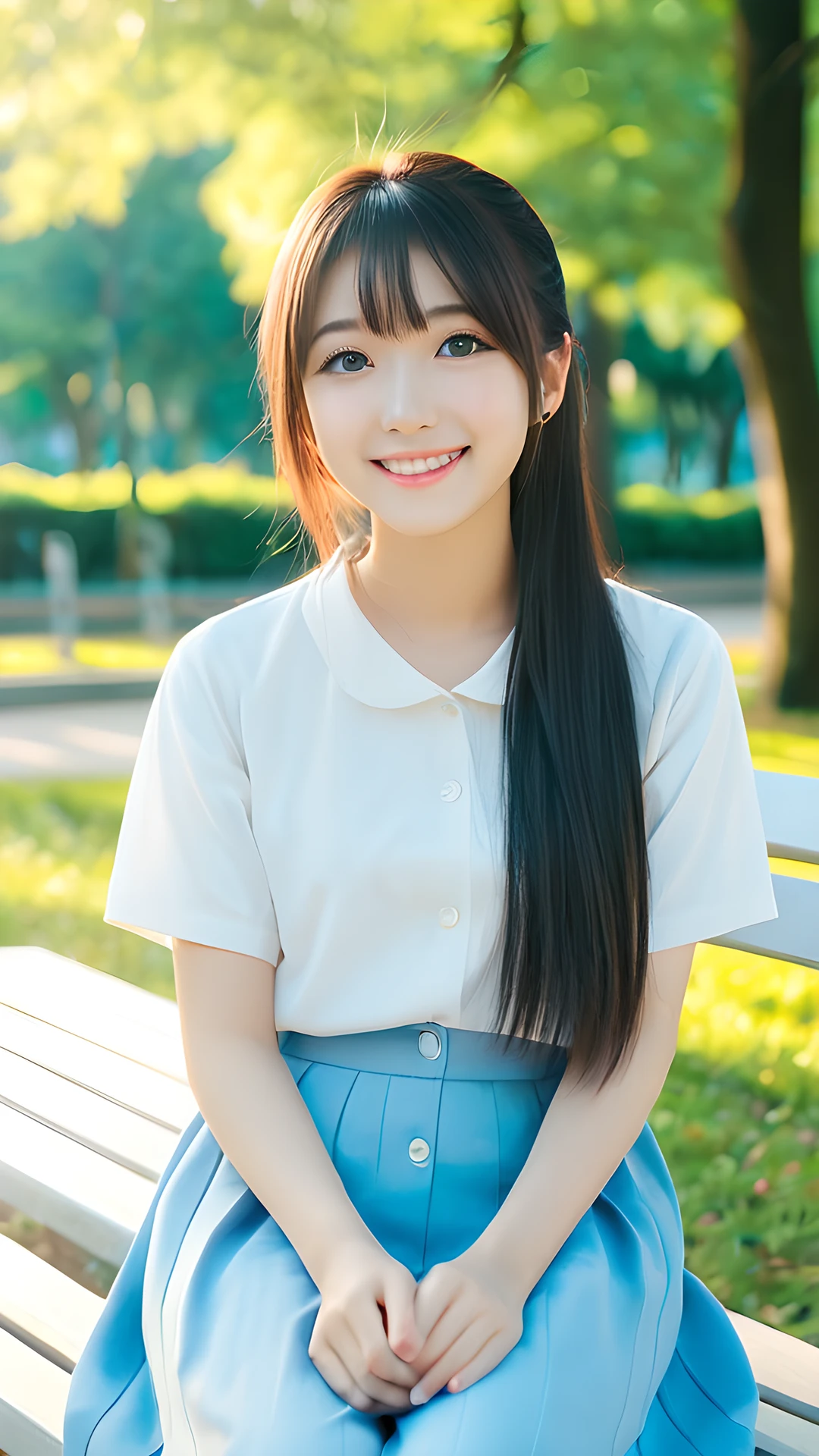 iPhone Anime Aesthetic (Safe) park bench 2025-10-21