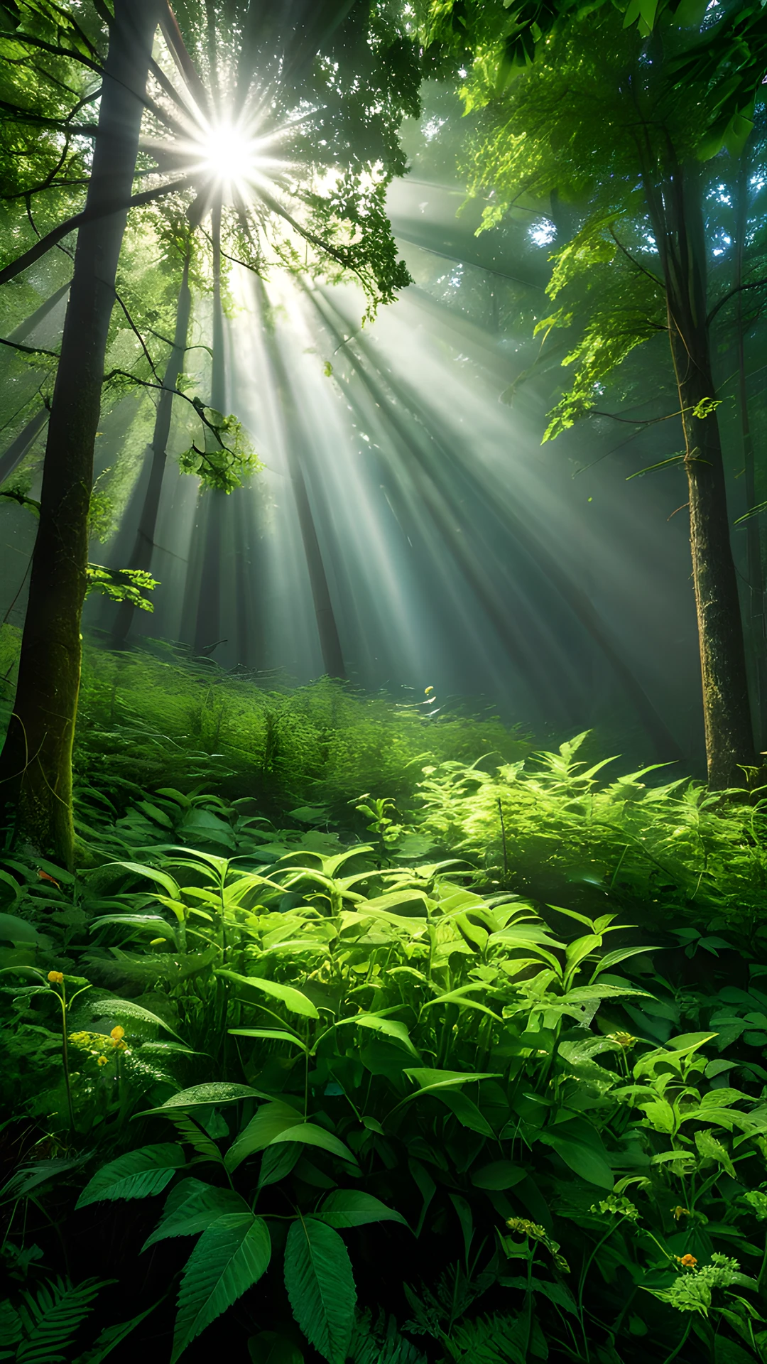 iPhone Nature Green Forest wildflowers 2025-10-21