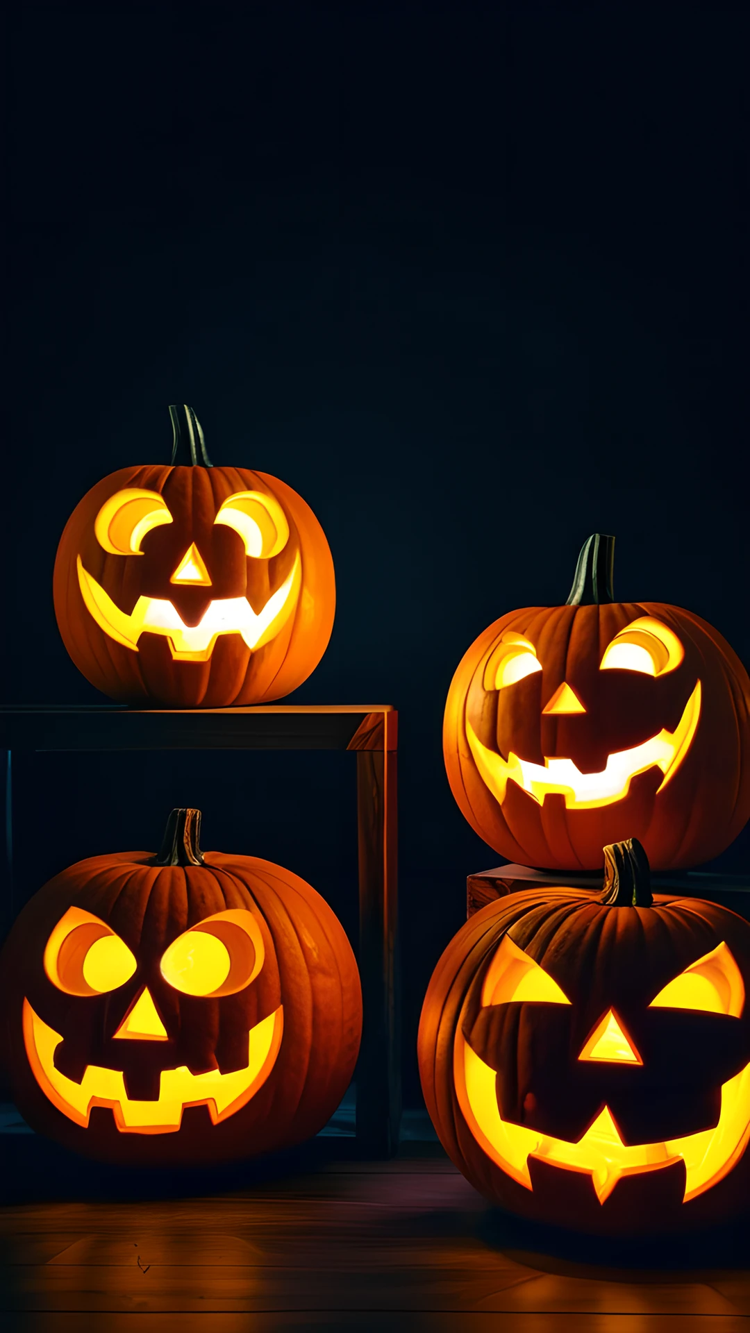 Halloween Neon Pumpkins (Mobile) jack-o'-lantern 2025-10-23