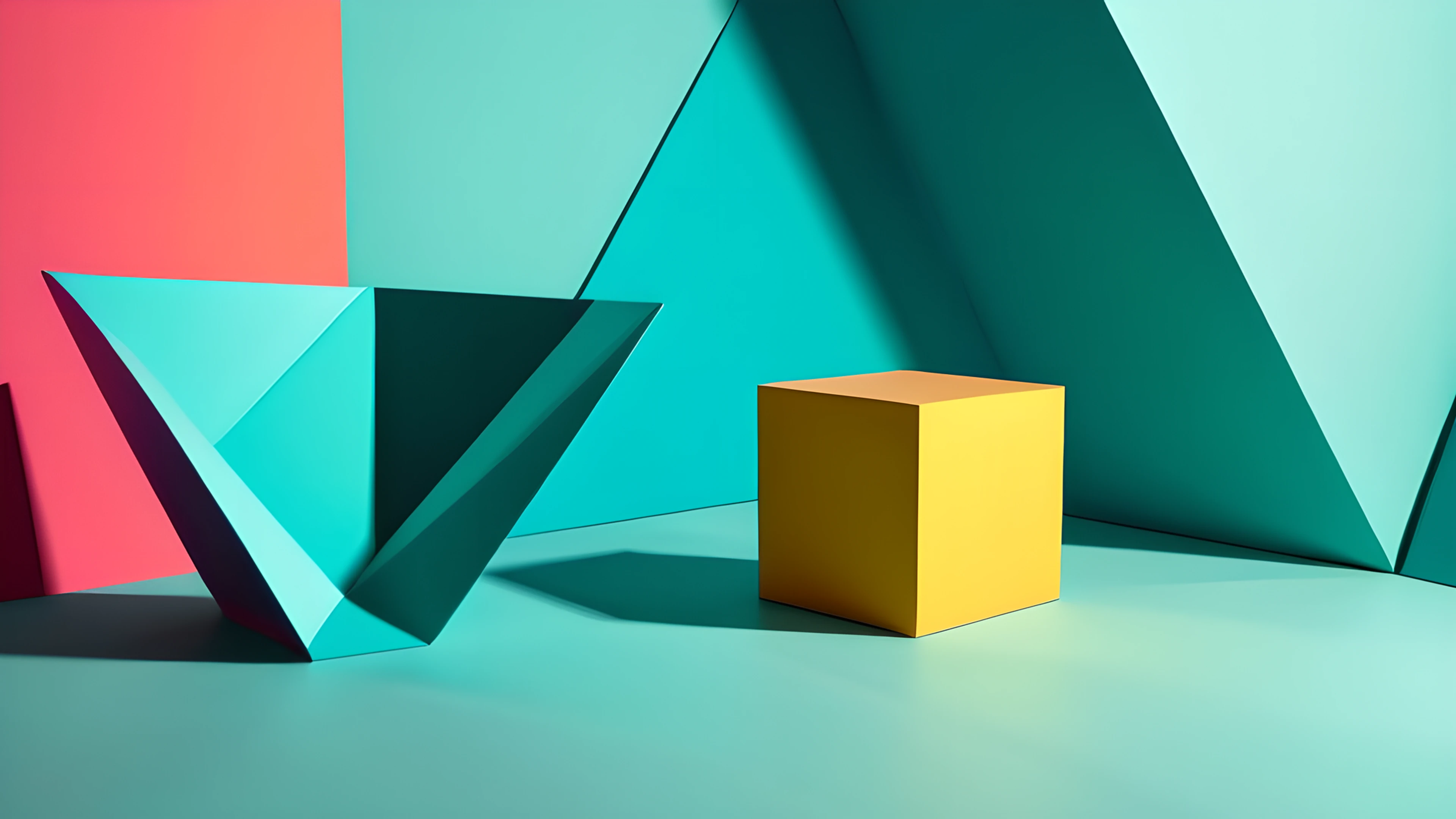 4K Abstract Geometric shapes 2025-10-23