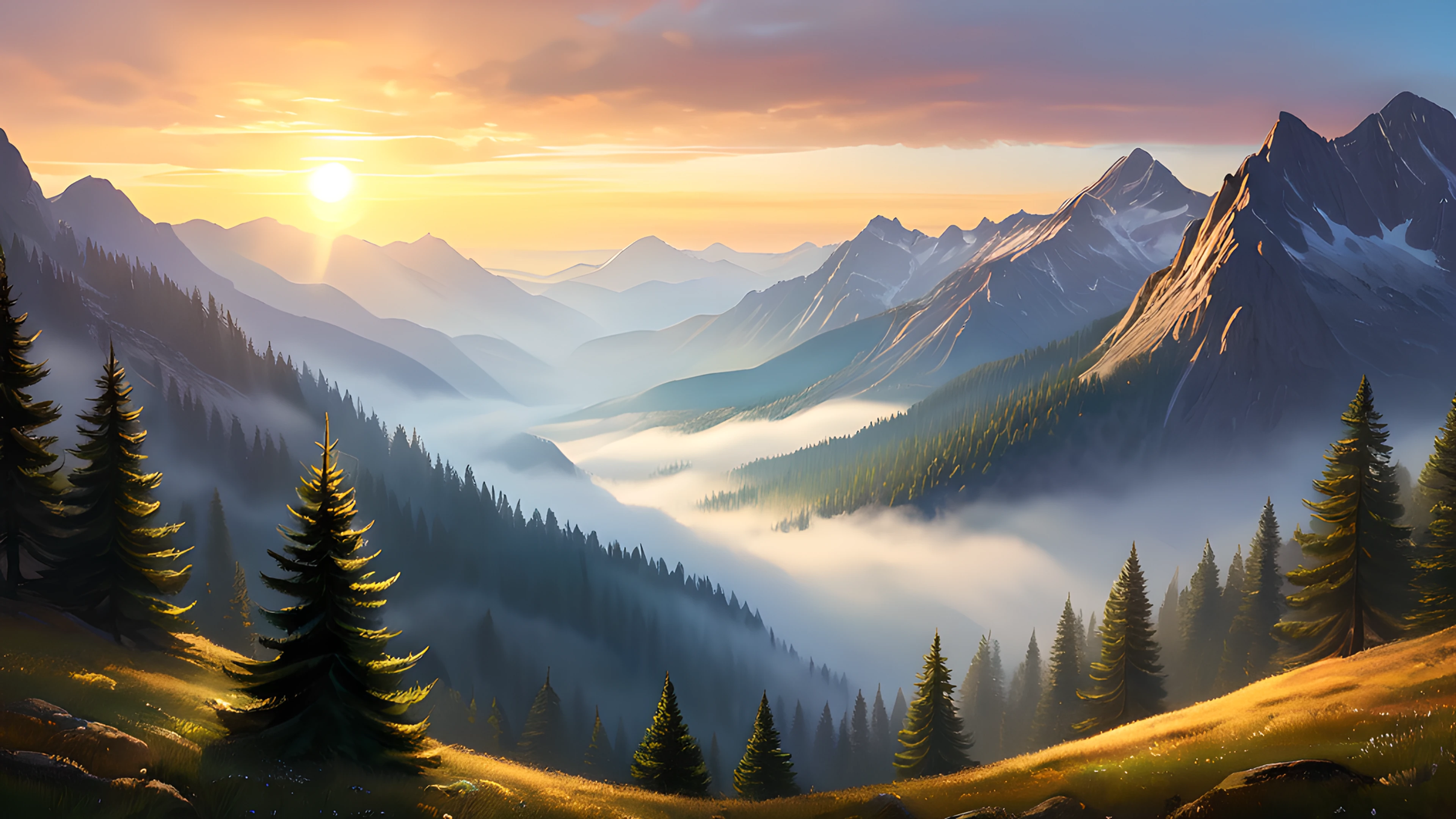 4K Epic Landscape pine forest 2025-10-23