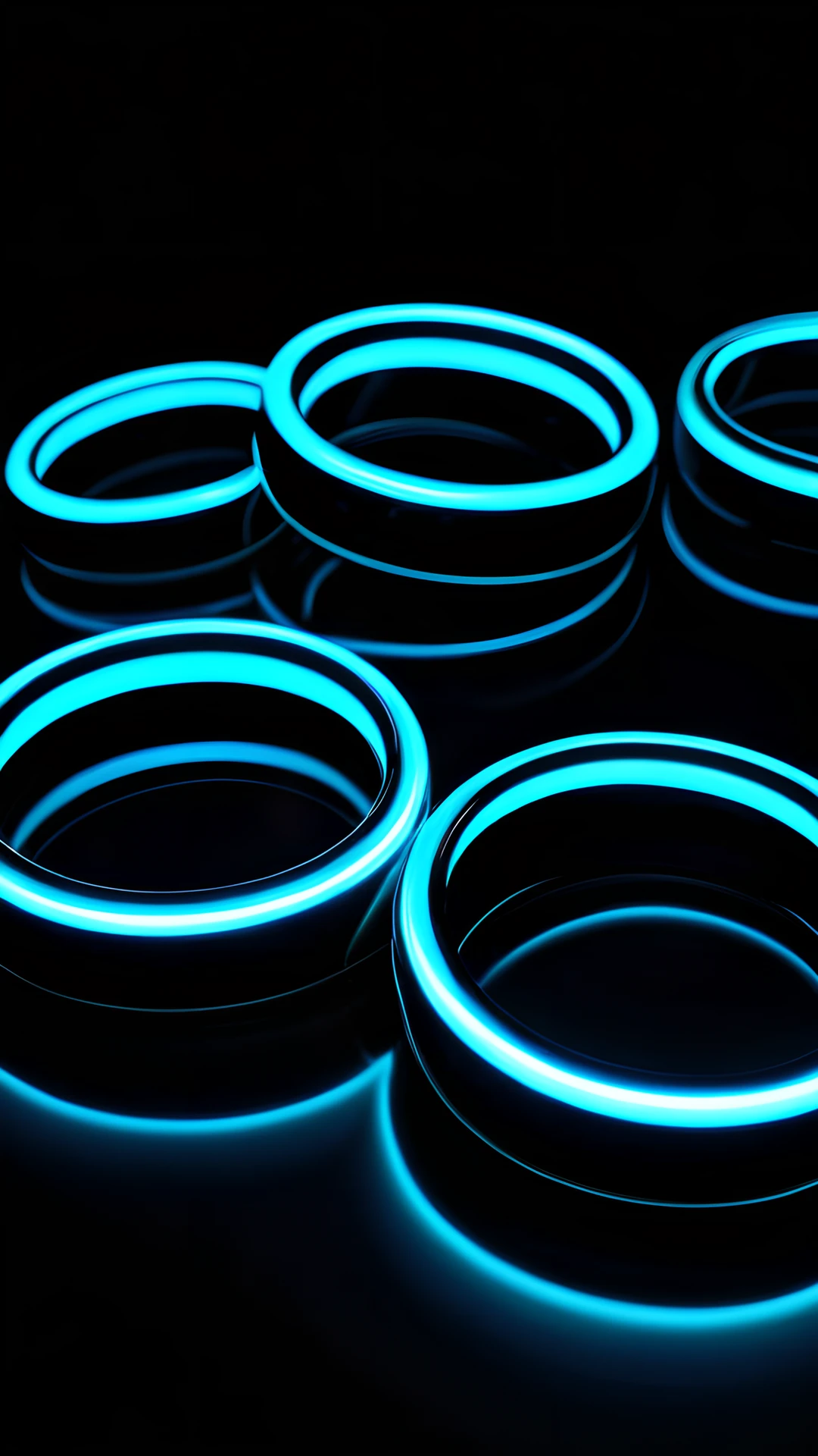 Dark AMOLED Abstract (Mobile & Desktop) rings 2025-10-23