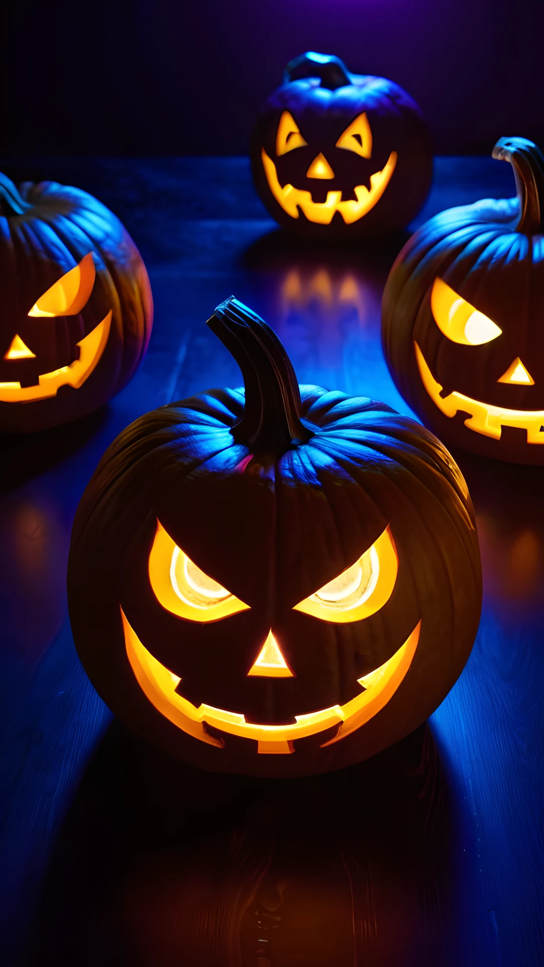Halloween Neon Pumpkins (Mobile) jack-o'-lantern 2025-10-23