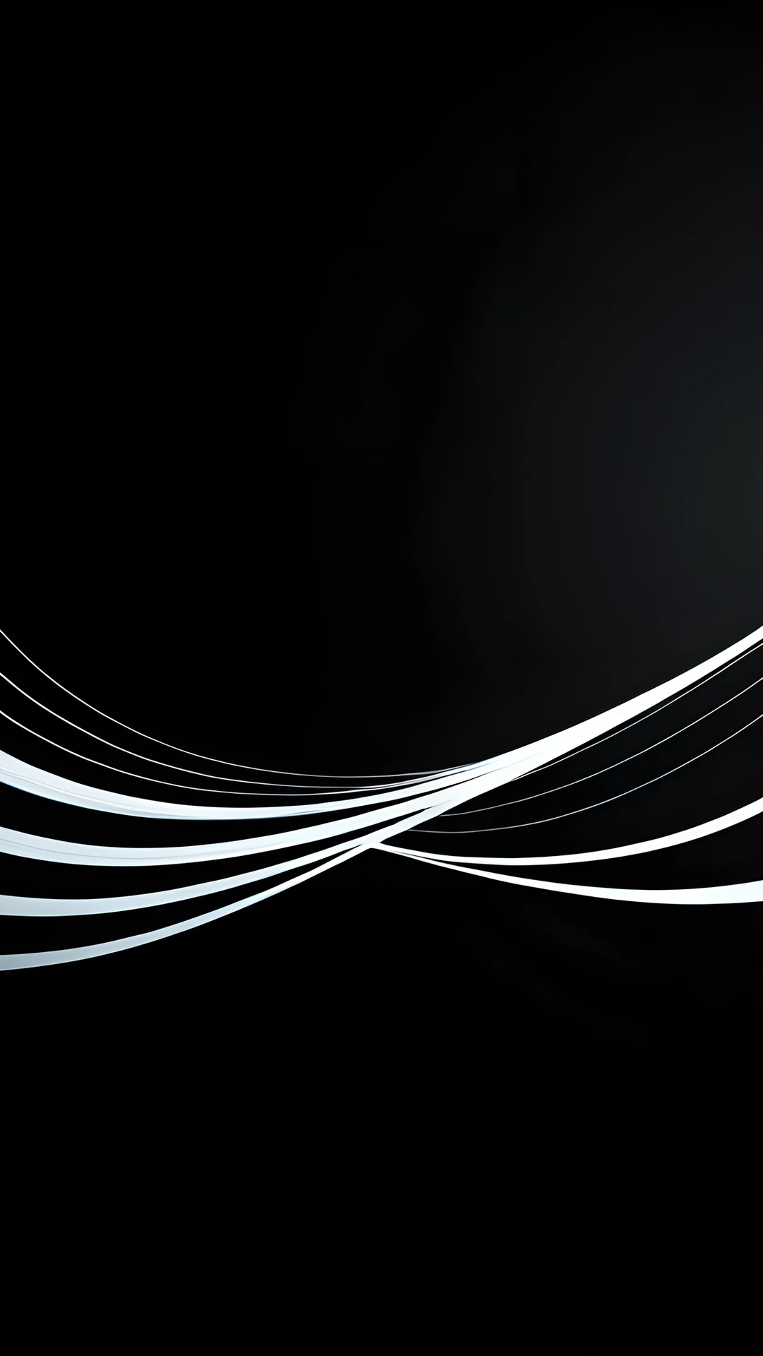 iPhone AMOLED Black Minimal waves 2025-10-24