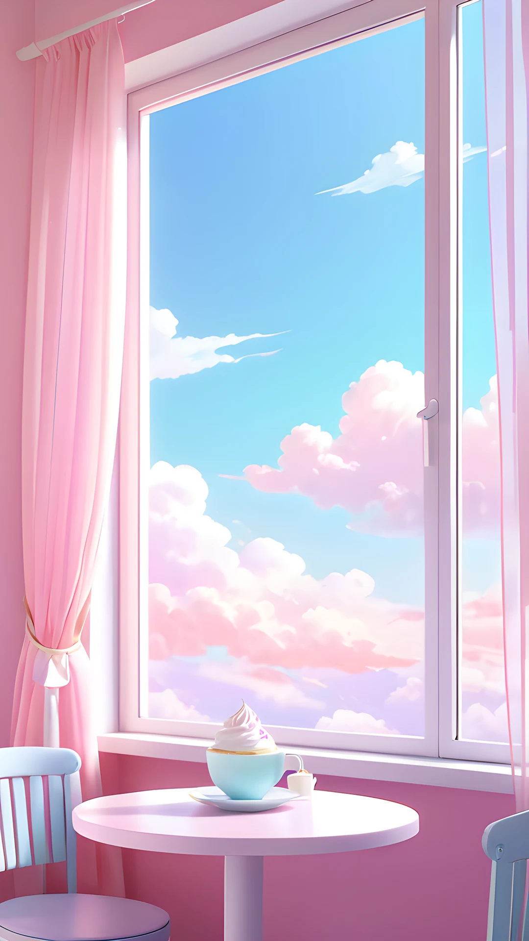 iPhone Anime Aesthetic (Safe) cafe window 2025-10-23