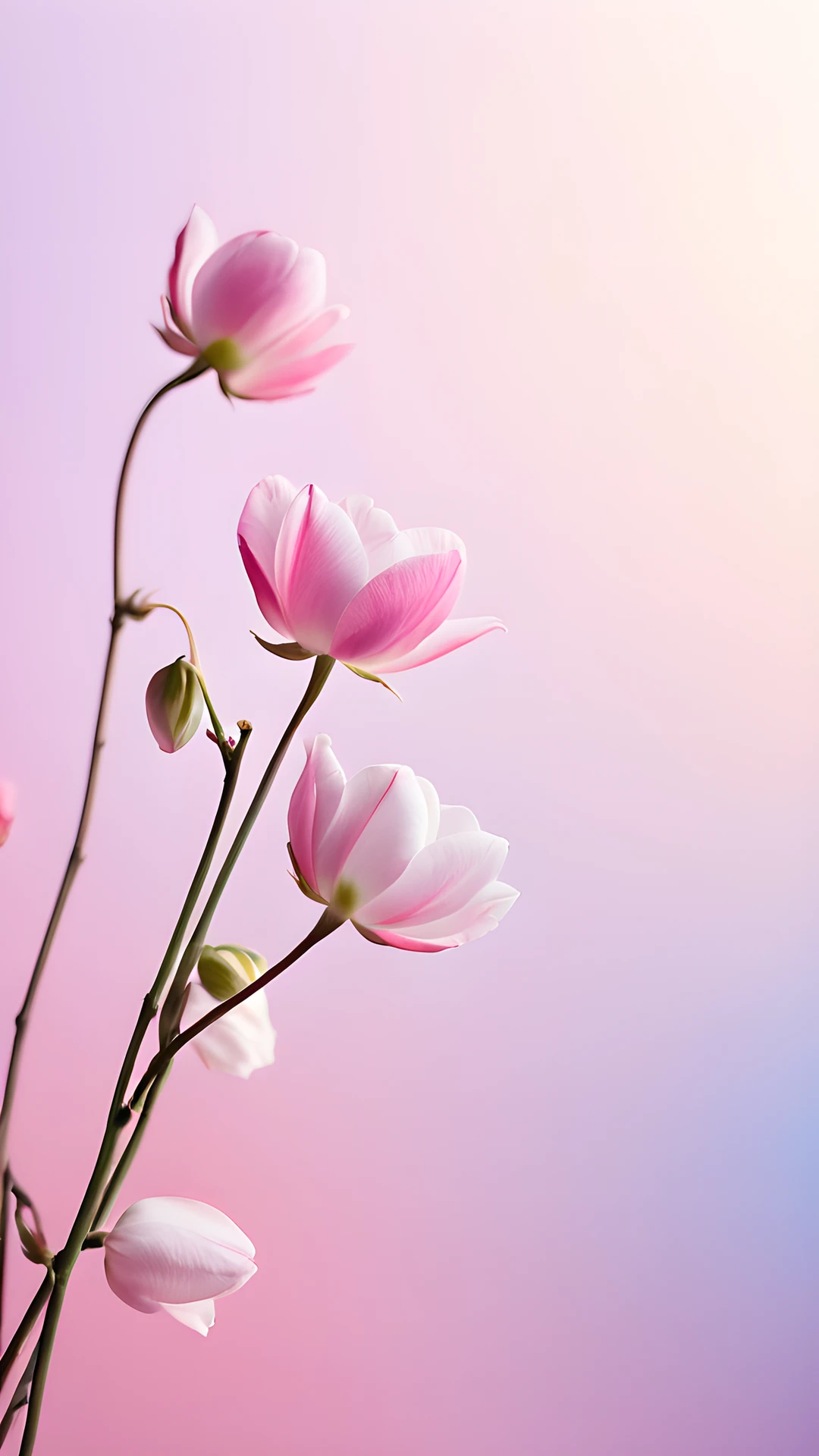 Spring Pastel Blossoms (Mobile) petals 2025-10-24