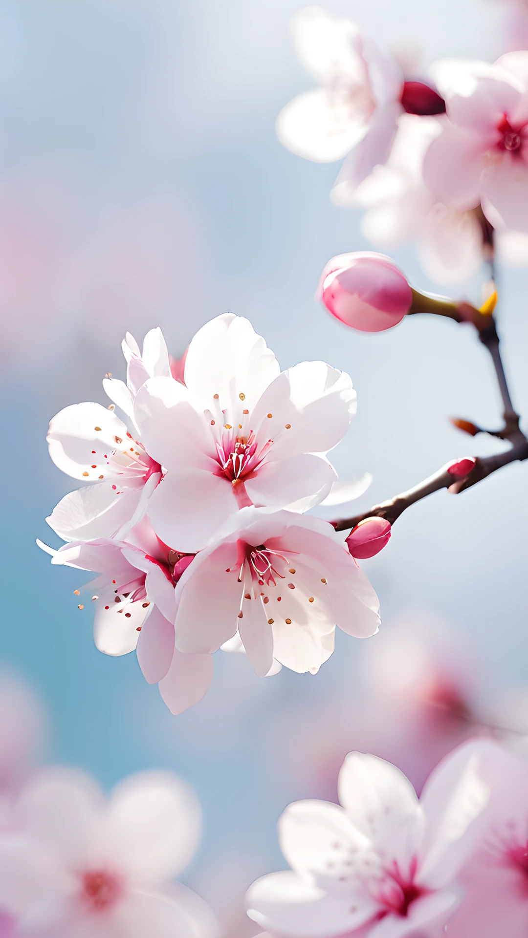 Spring Pastel Blossoms (Mobile) petals 2025-10-24