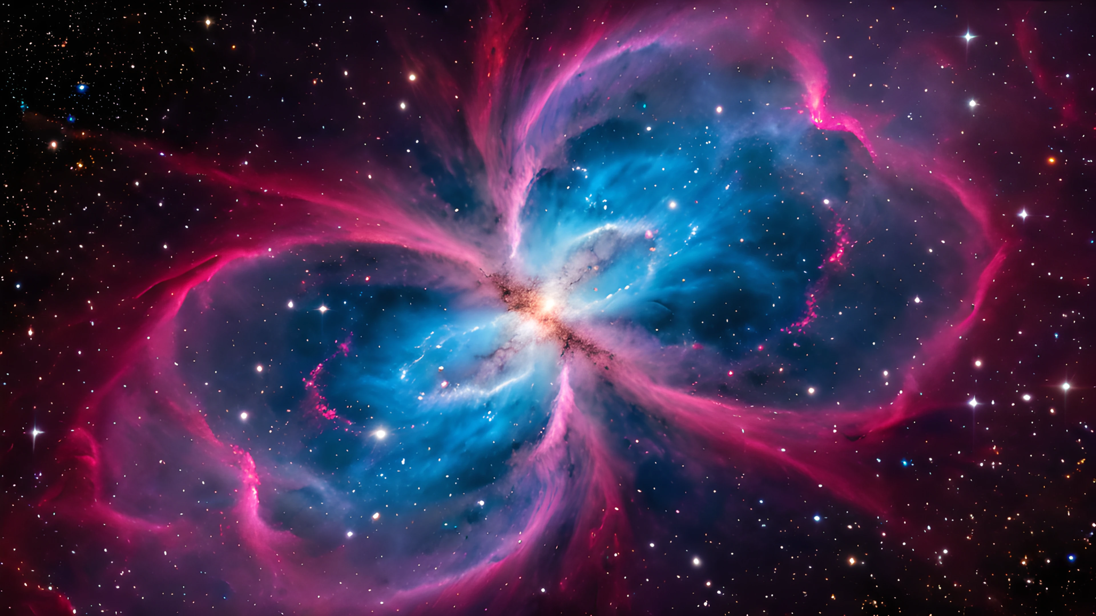 4K Space Nebula cosmic dust 2025-10-29