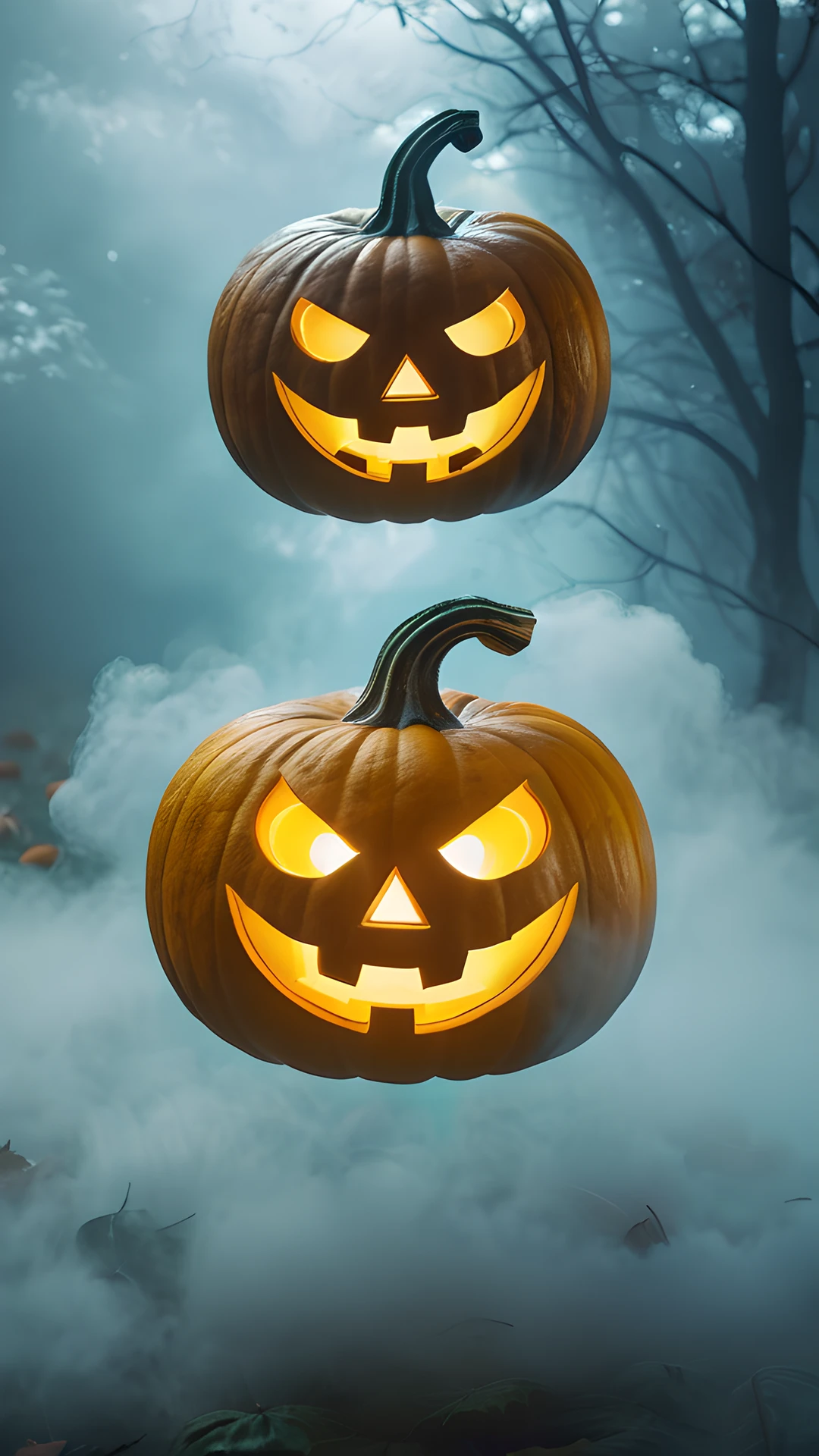 Halloween Neon Pumpkins (Mobile) pumpkins 2025-10-29