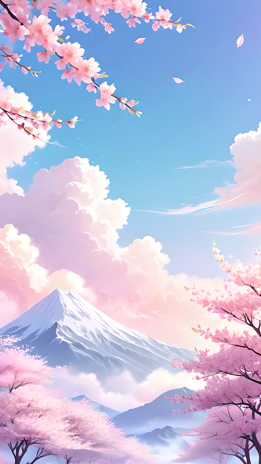 iPhone Anime Aesthetic (Safe) cherry blossoms 2025-10-29