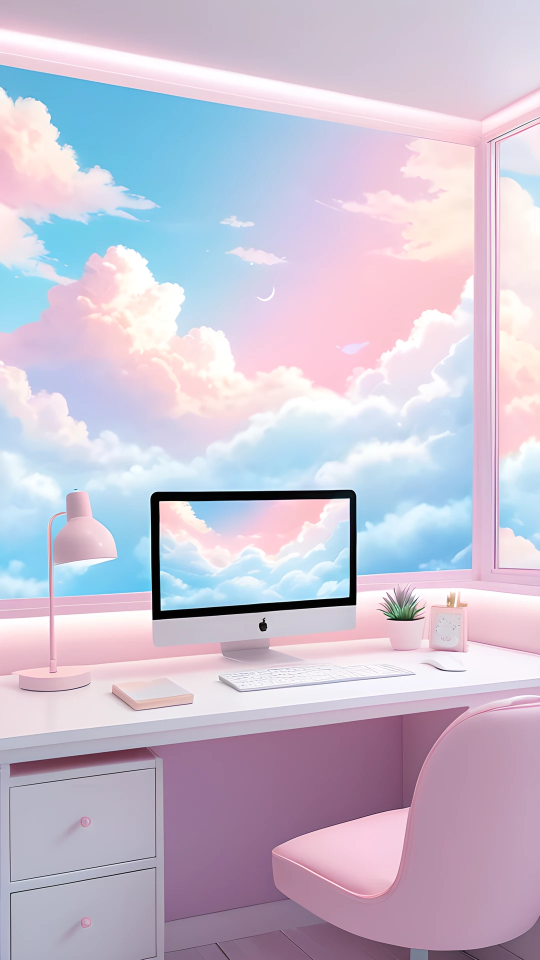 iPhone Anime Aesthetic (Safe) room desk 2025-10-29
